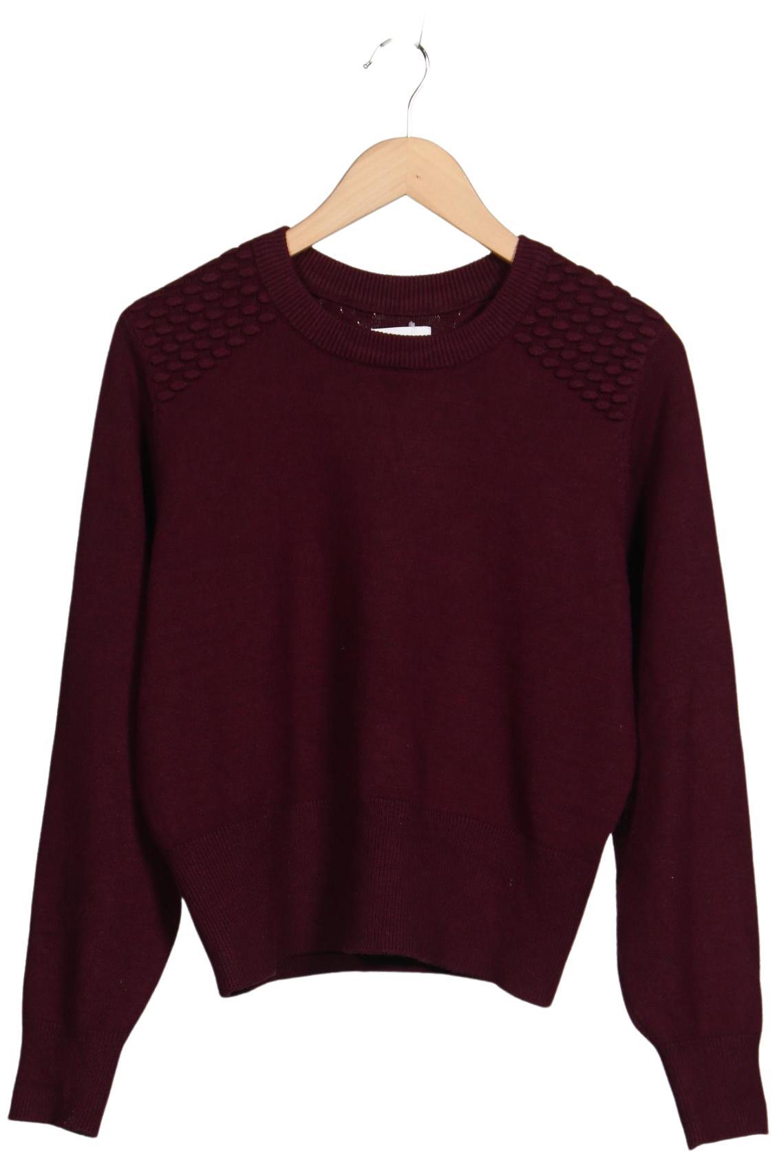 

Nümph Damen Pullover, bordeaux, Gr. 42