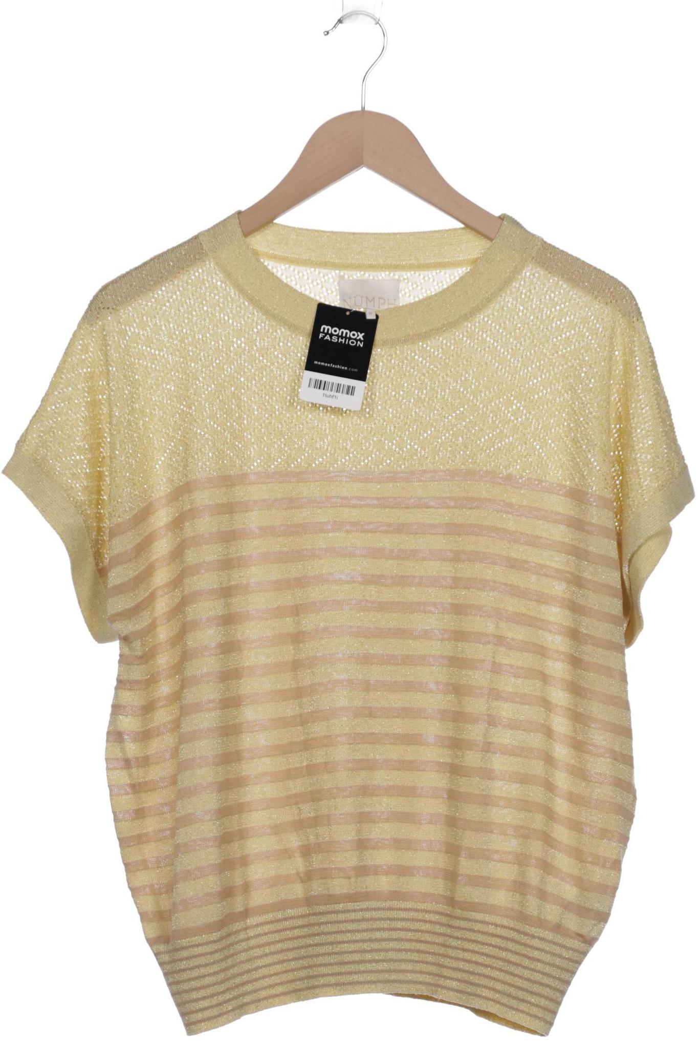 

Nümph Damen Pullover, gelb