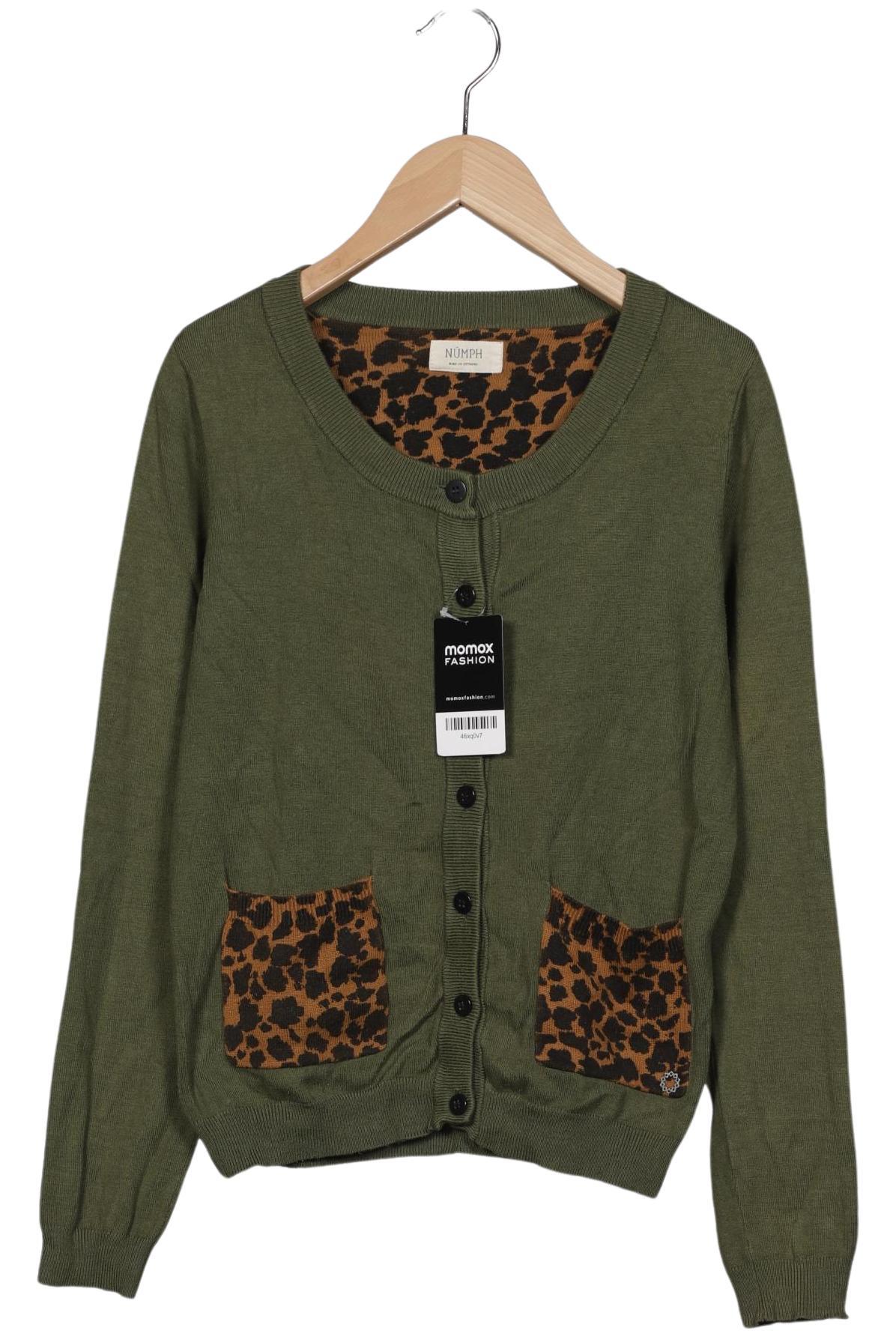 

Nümph Damen Strickjacke, grün, Gr. 36