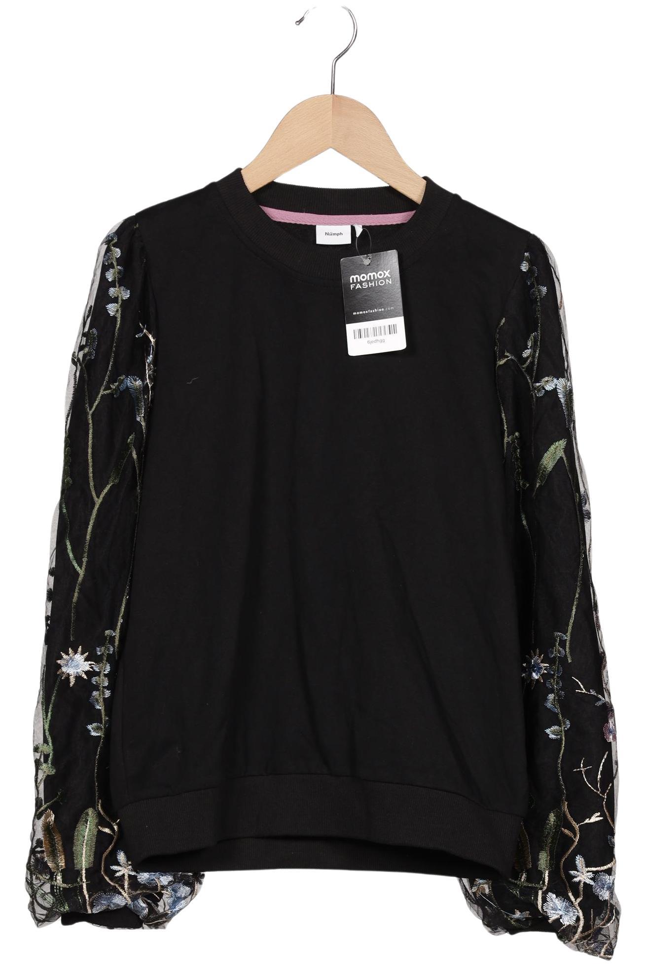 

Nümph Damen Sweatshirt, schwarz, Gr. 34