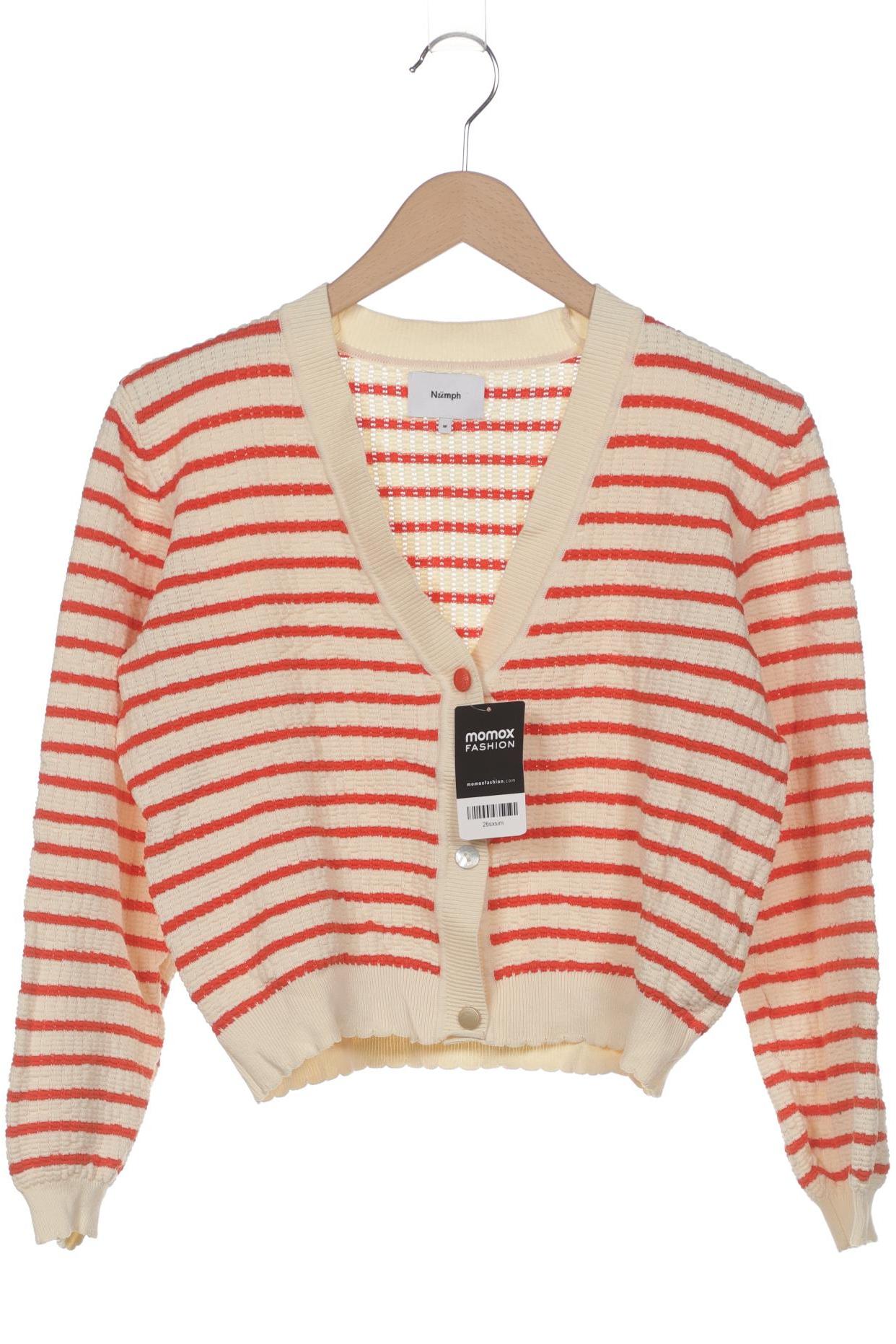 

Nümph Damen Strickjacke, orange, Gr. 38