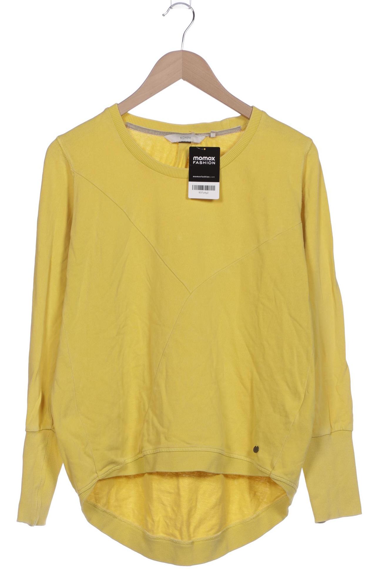 

Nümph Damen Sweatshirt, gelb, Gr. 36