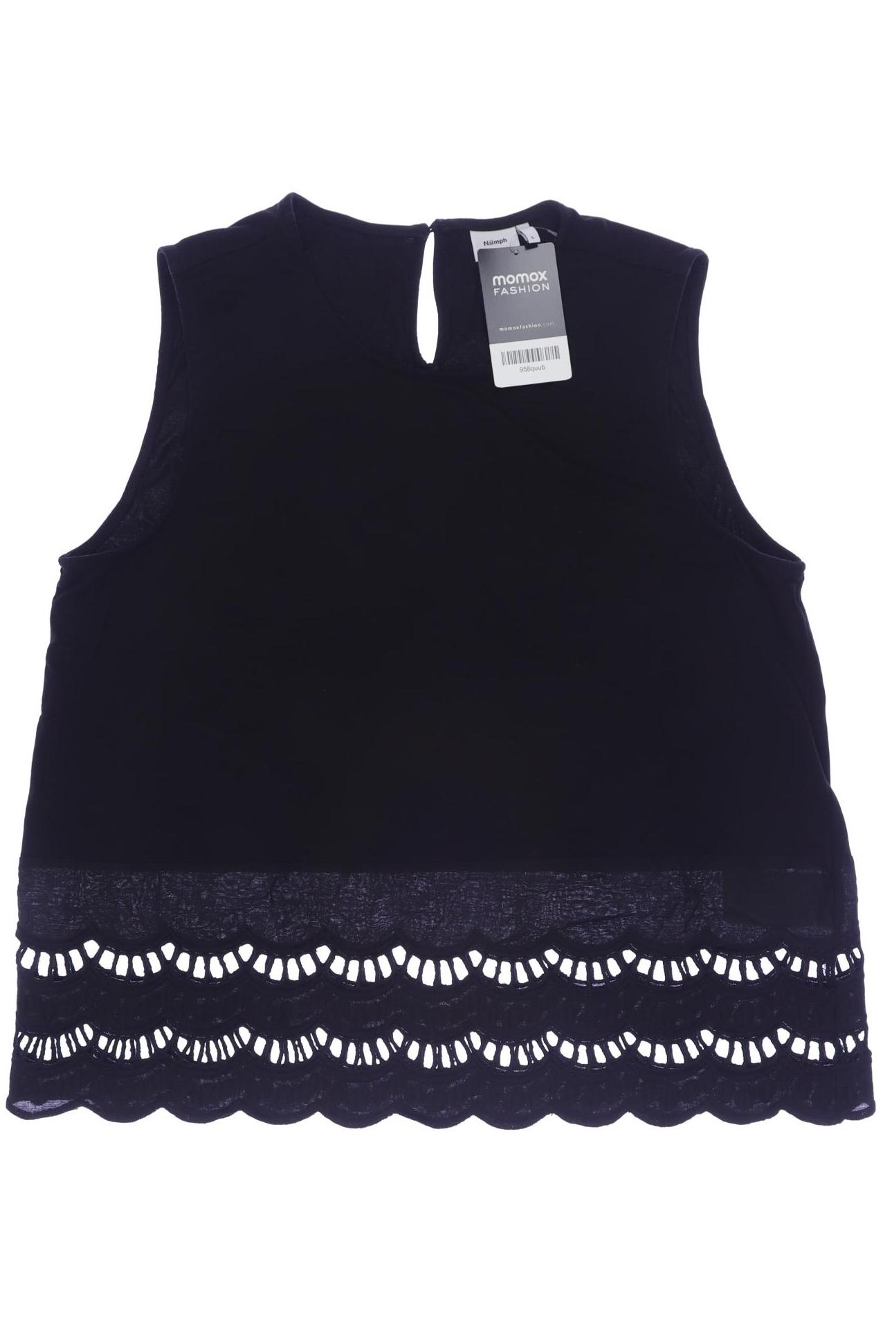 

Nümph Damen Top, schwarz, Gr. 42