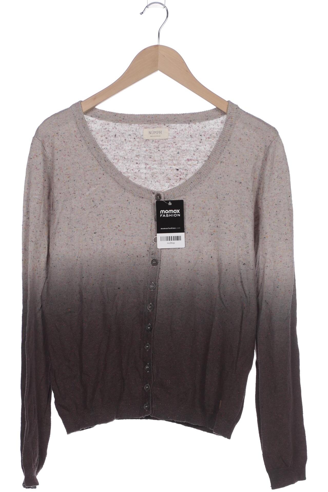 

Nümph Damen Strickjacke, grau, Gr. 38