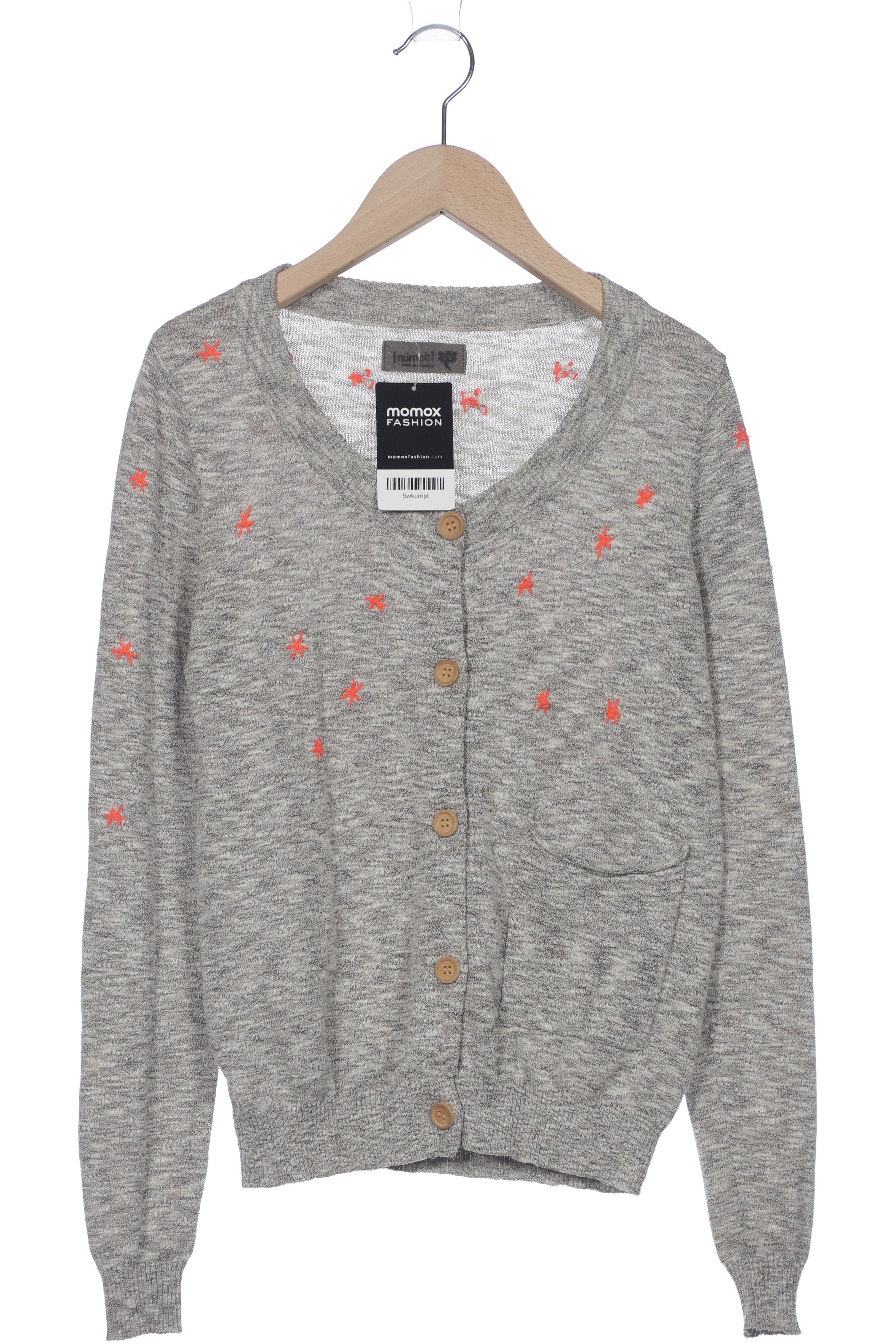 

Nümph Damen Strickjacke, grau, Gr. 34