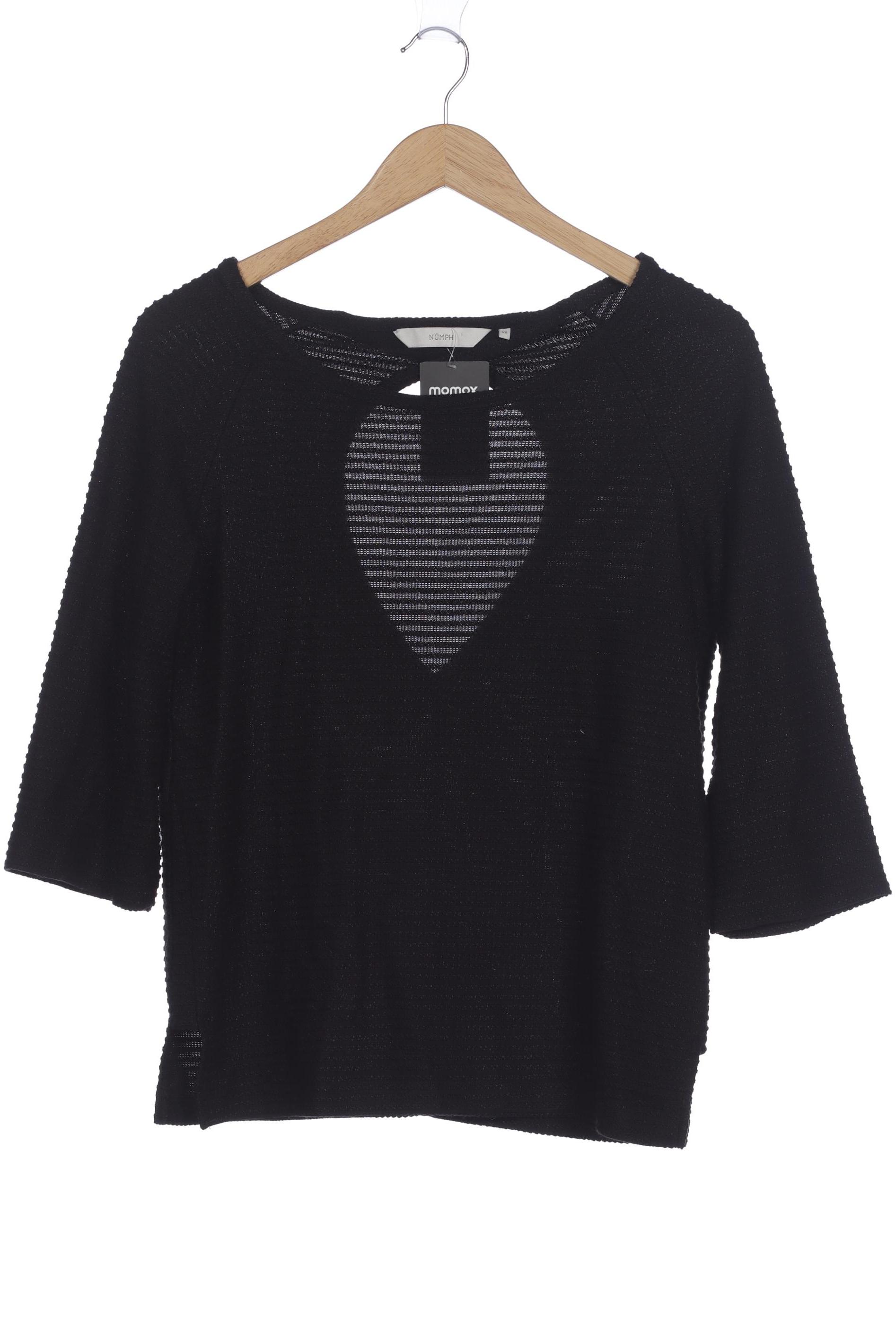Thumbnail - Nümph Damen Pullover, schwarz, Gr. 34