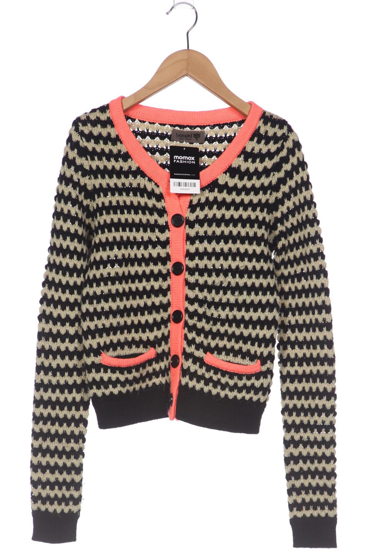 

Nümph Damen Strickjacke, schwarz, Gr. 34