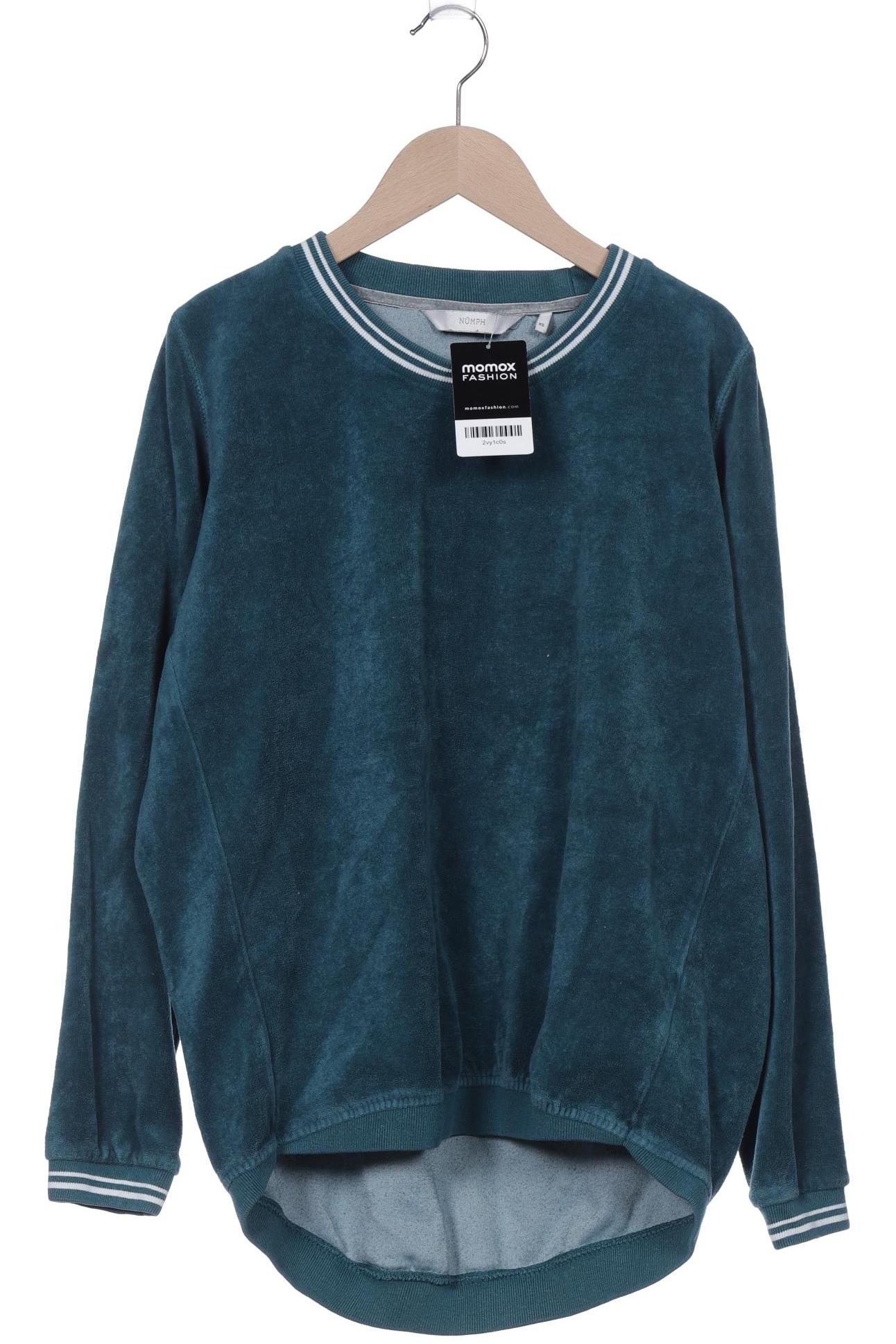 

Nümph Damen Sweatshirt, türkis, Gr. 34