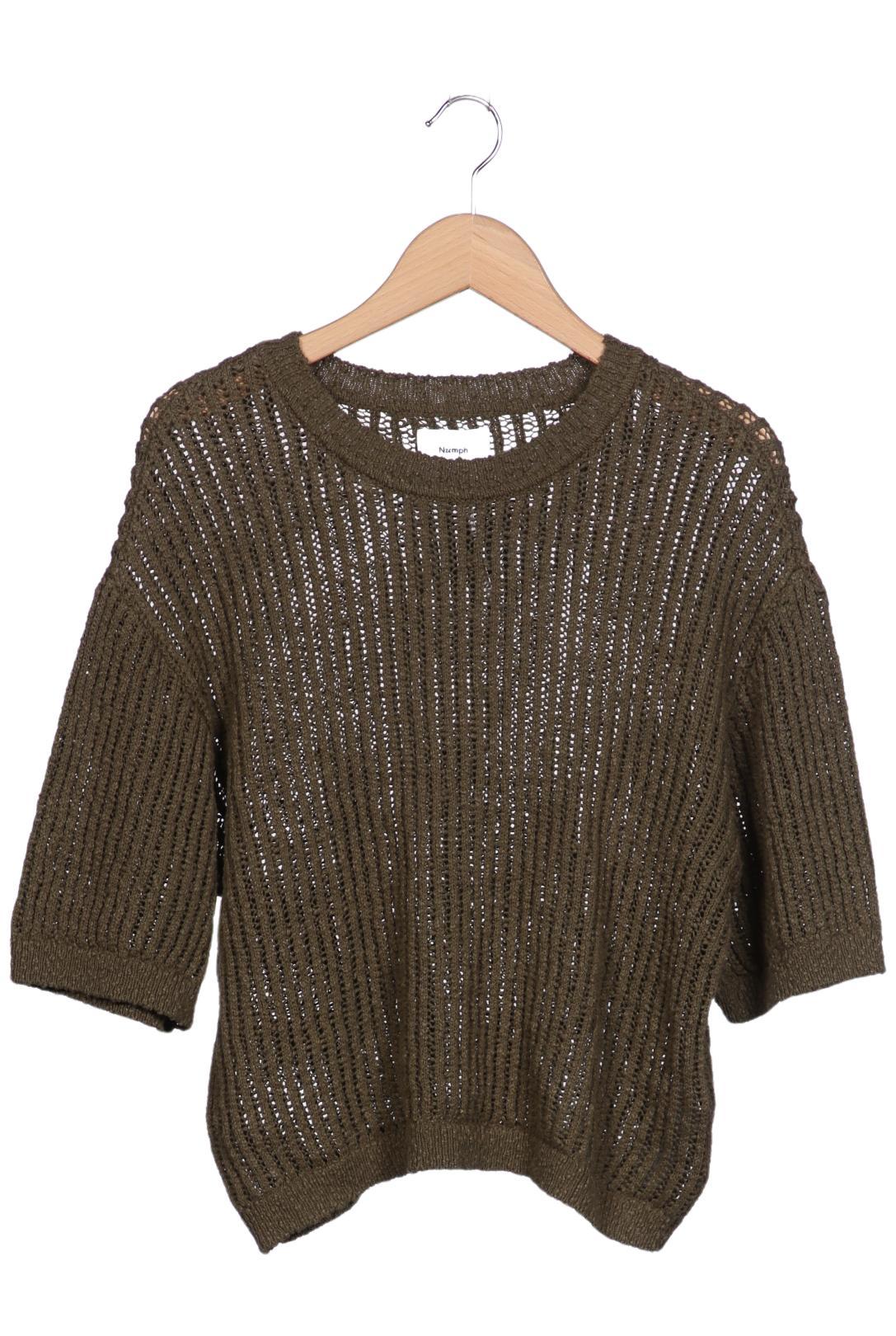 

Nümph Damen Pullover, grün, Gr. 38