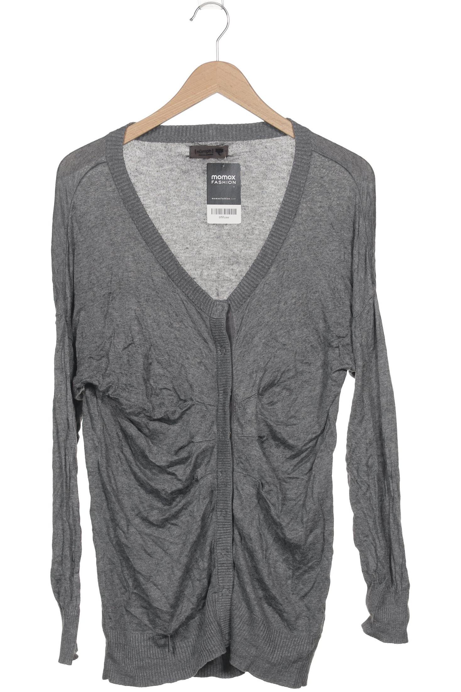 

Nümph Damen Strickjacke, grau, Gr. 38