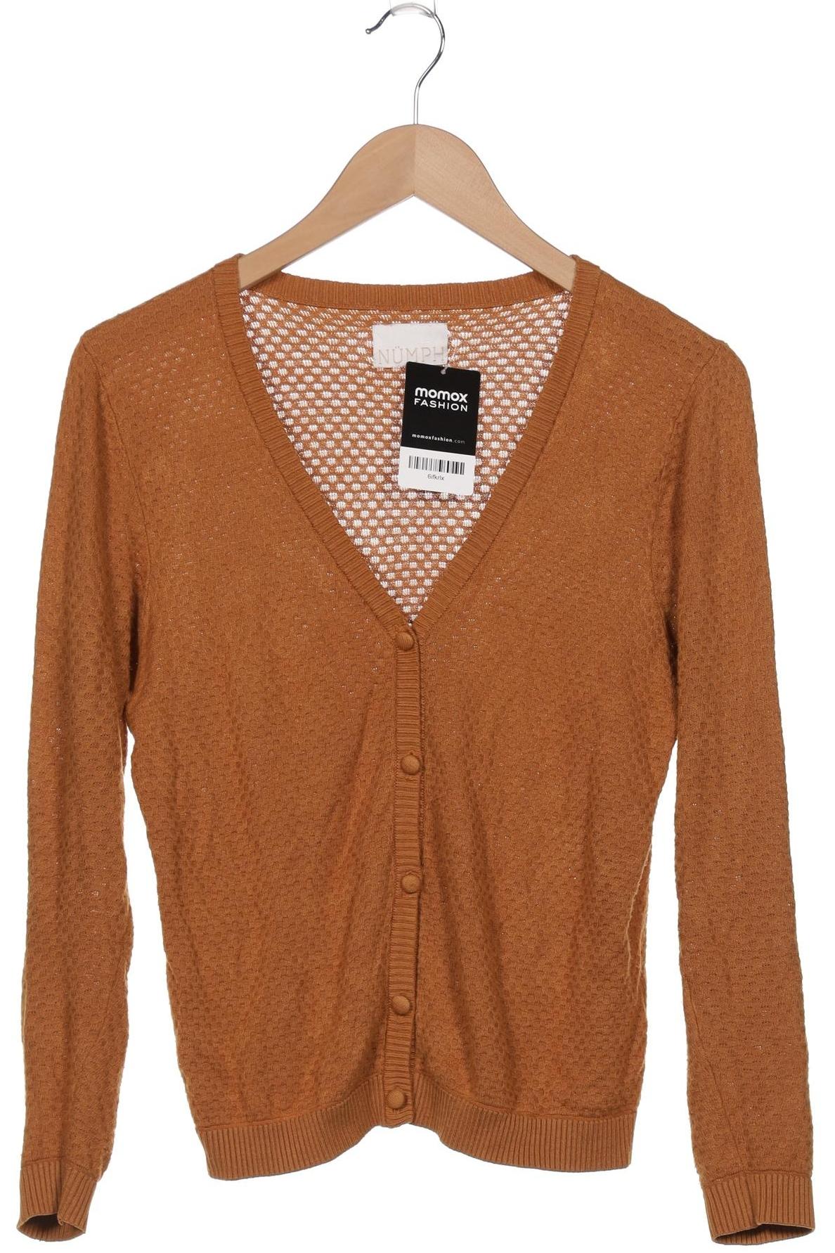 

Nümph Damen Strickjacke, orange, Gr. 42