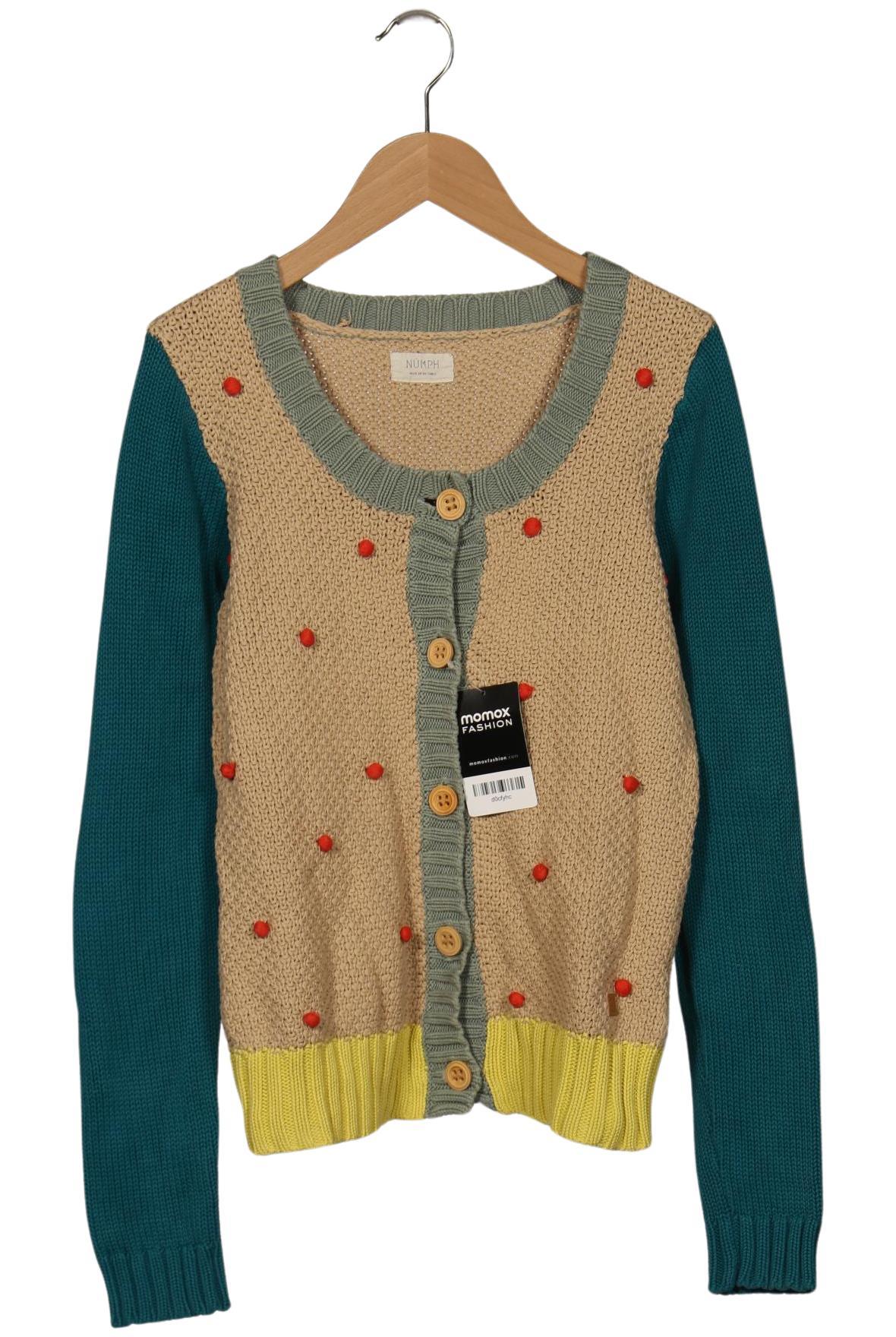 

Nümph Damen Strickjacke, beige, Gr. 36