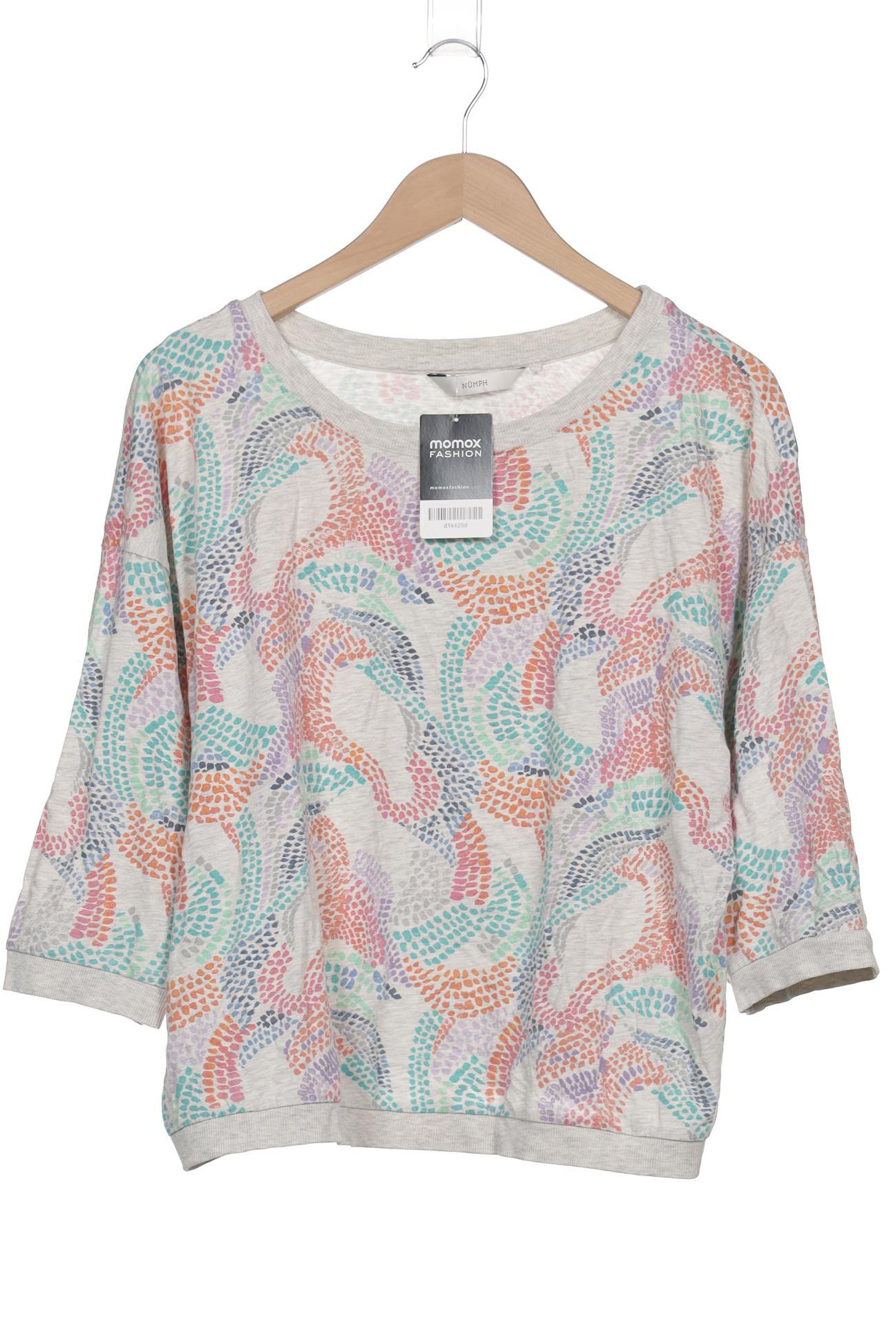 

Nümph Damen Langarmshirt, grau, Gr. 44