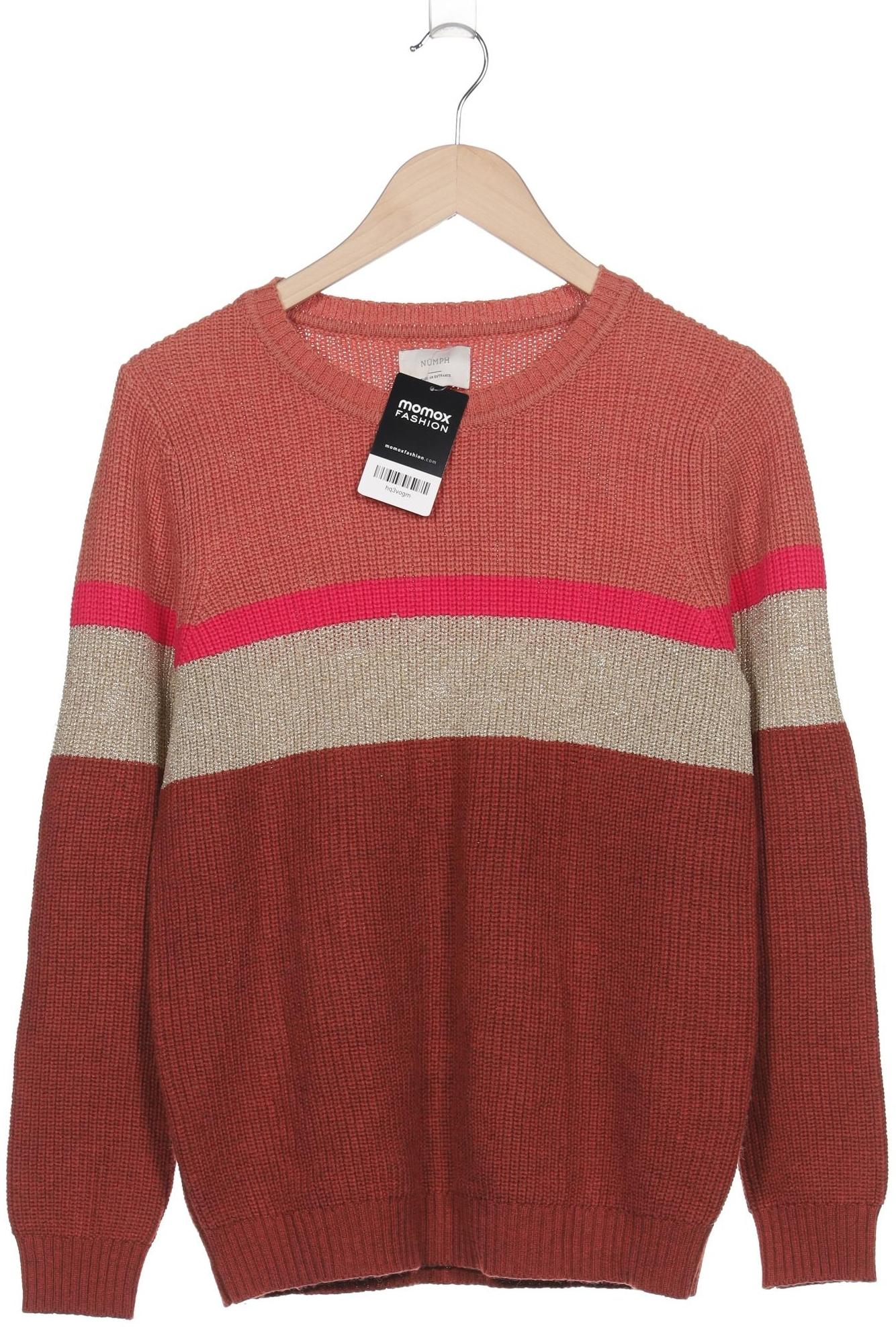 

Nümph Damen Pullover, orange, Gr. 36
