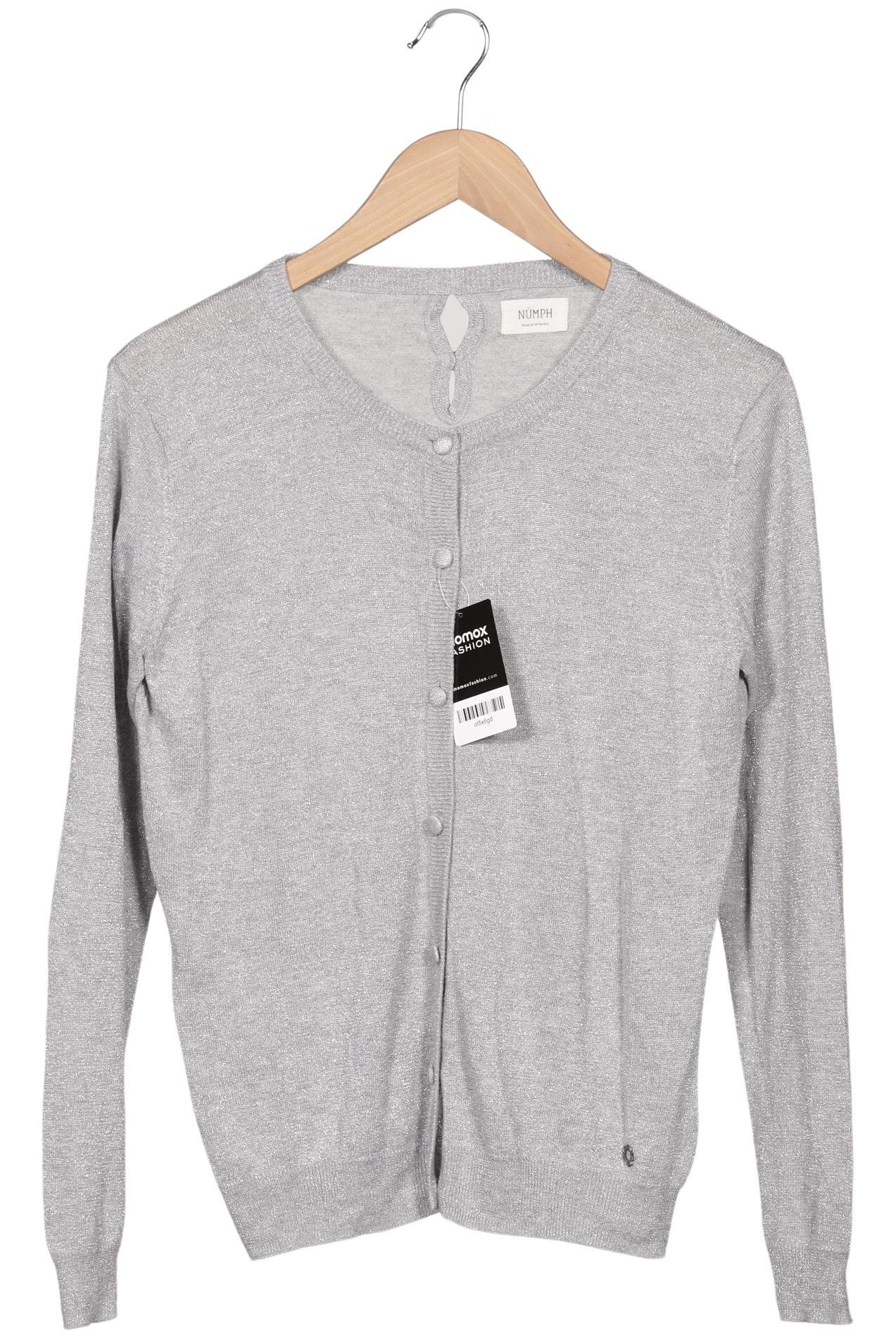 

Nümph Damen Strickjacke, grau, Gr. 42