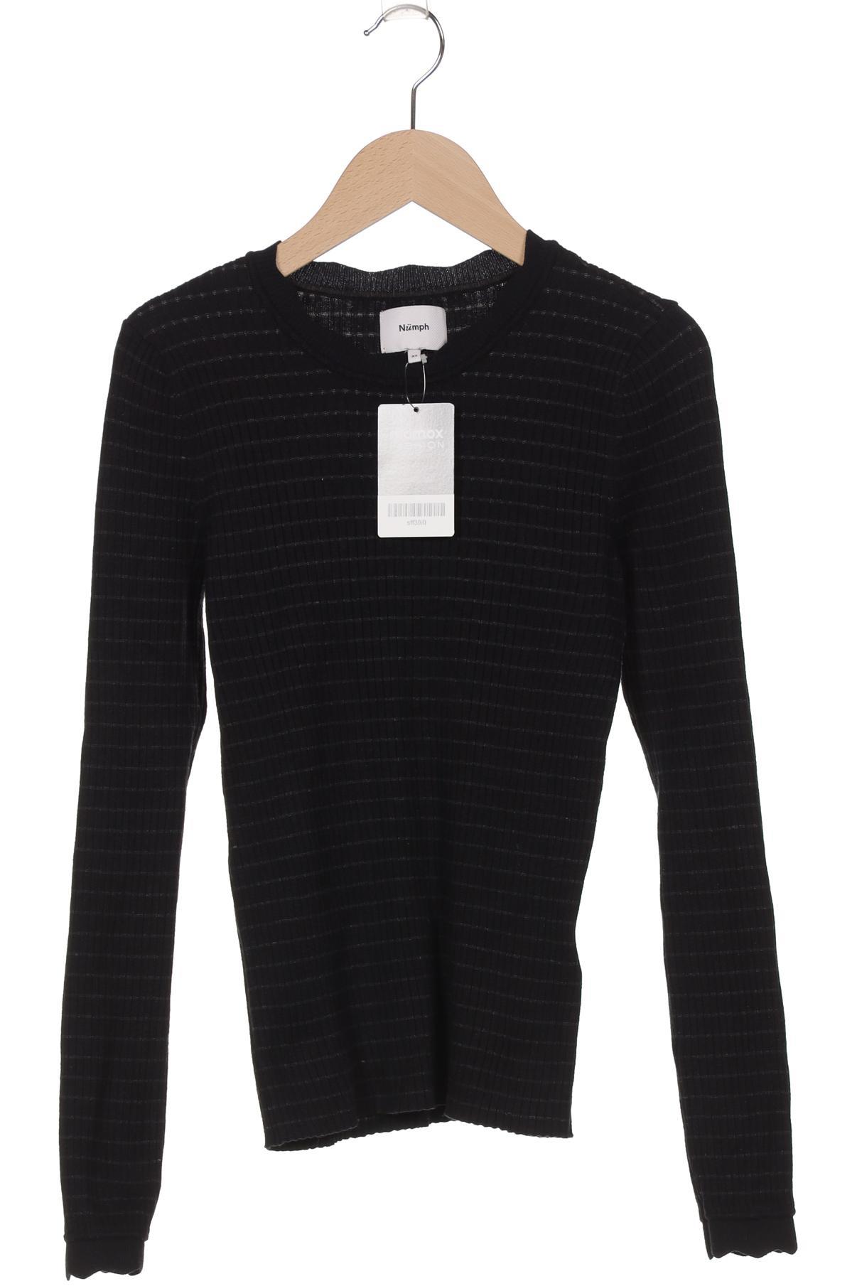 Thumbnail - Nümph Damen Pullover, schwarz, Gr. 34