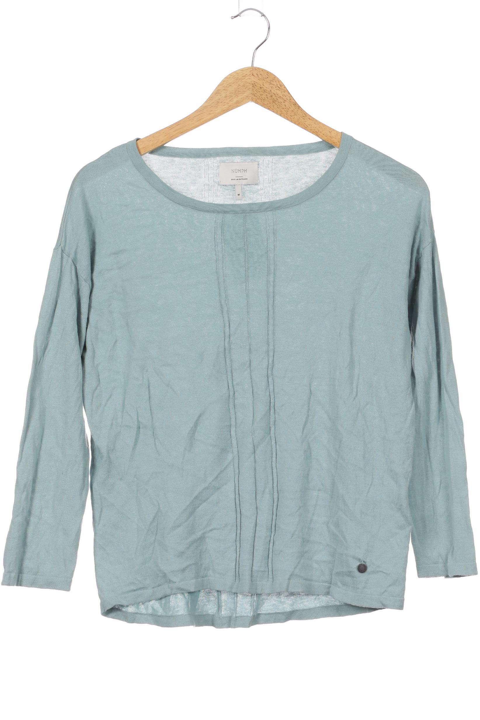 

Nümph Damen Pullover, türkis, Gr. 38