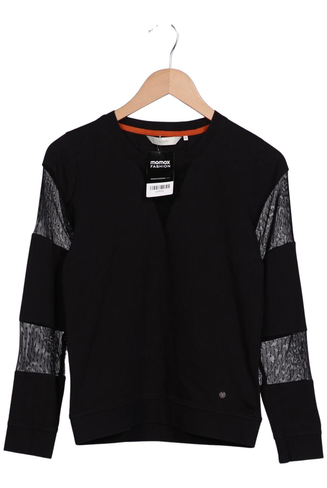 

Nümph Damen Sweatshirt, schwarz, Gr. 34