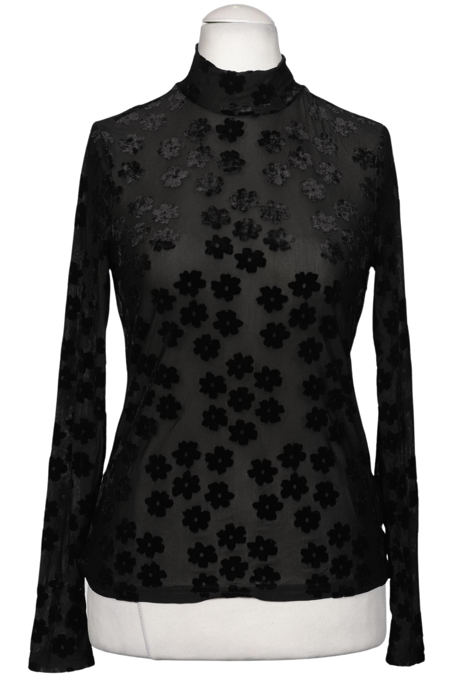 

Nümph Damen Langarmshirt, schwarz, Gr. 36