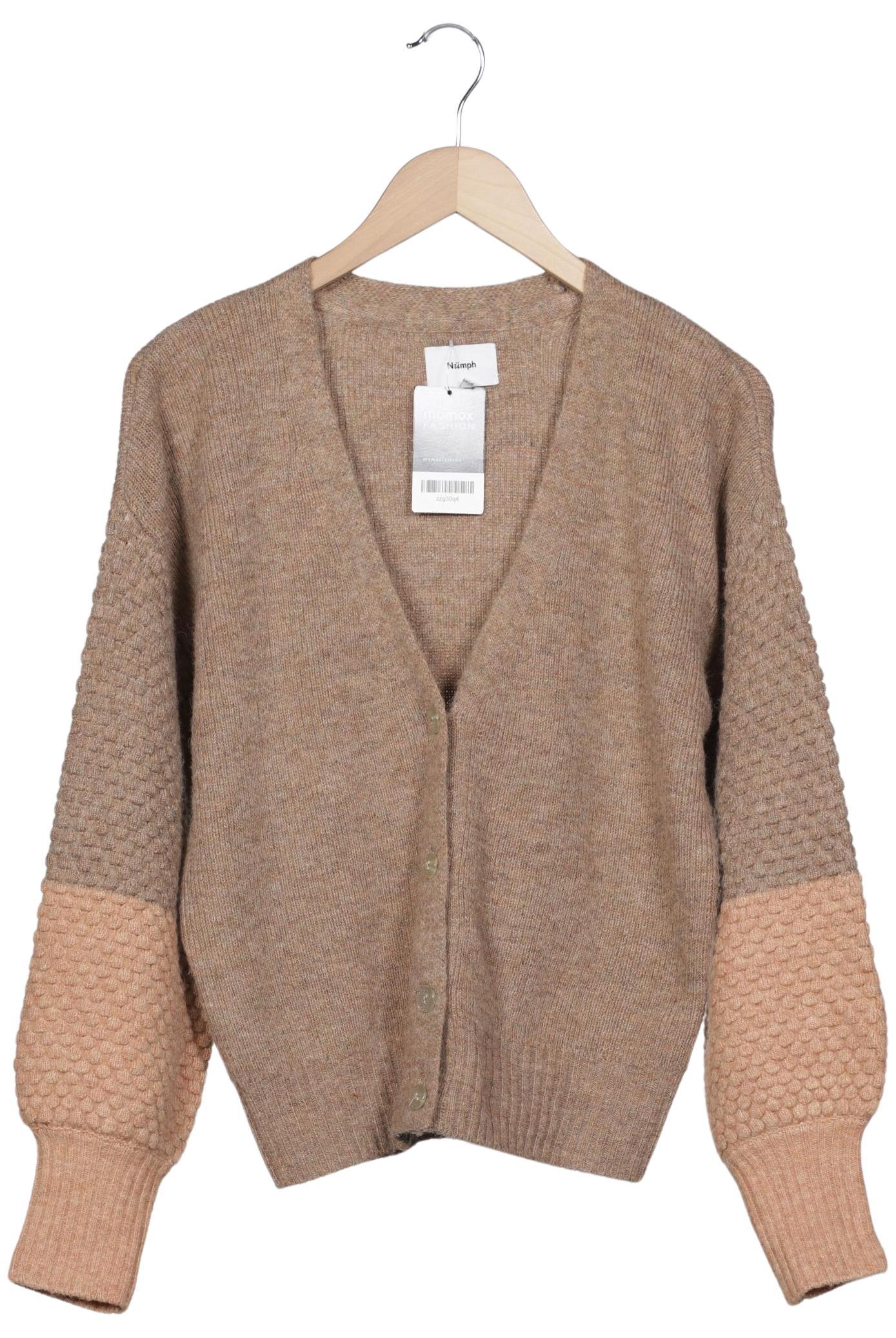 

Nümph Damen Strickjacke, braun, Gr. 36