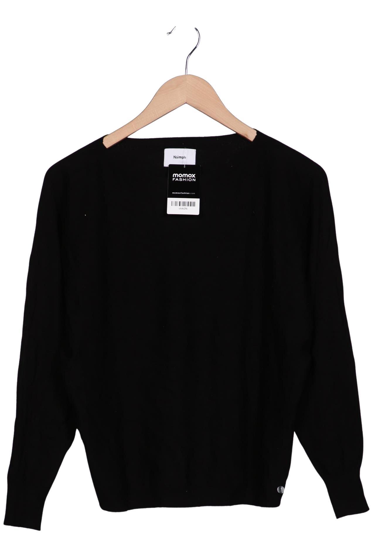

Nümph Damen Pullover, schwarz, Gr. 36