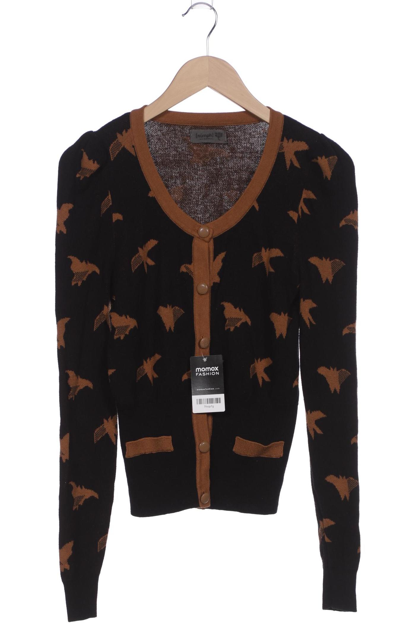 

Nümph Damen Strickjacke, schwarz, Gr. 36