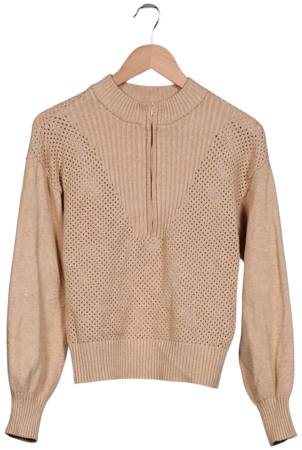 

Nümph Damen Pullover, beige, Gr. 36