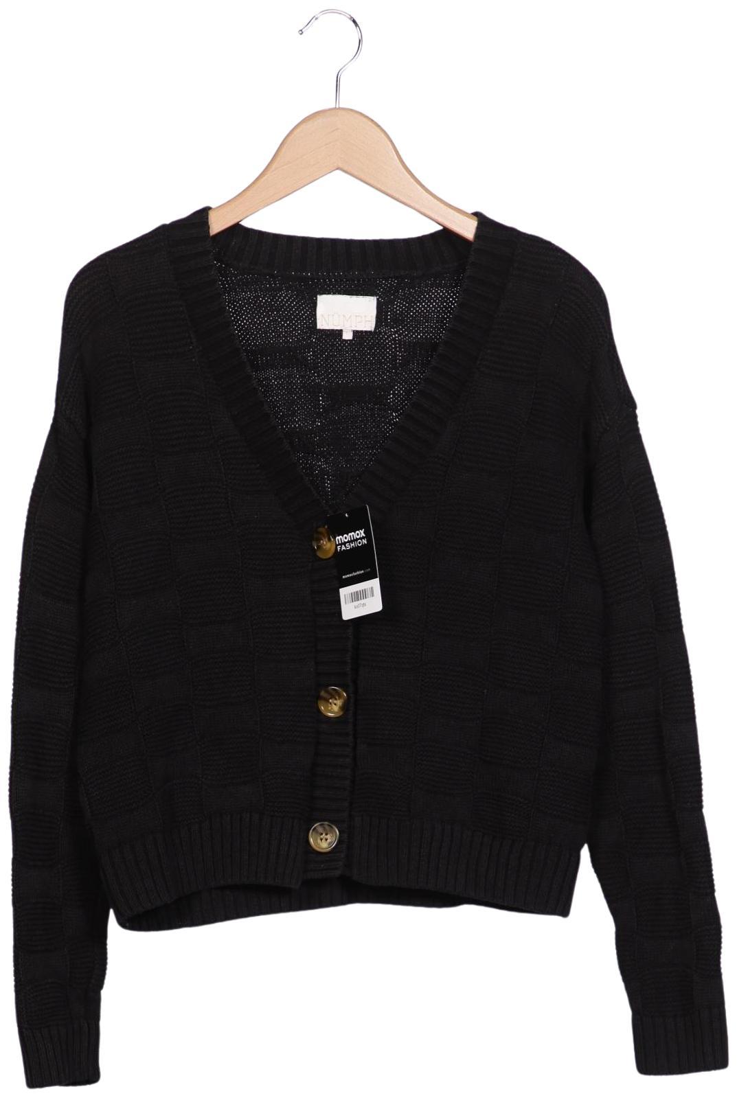 

Nümph Damen Strickjacke, schwarz, Gr. 42