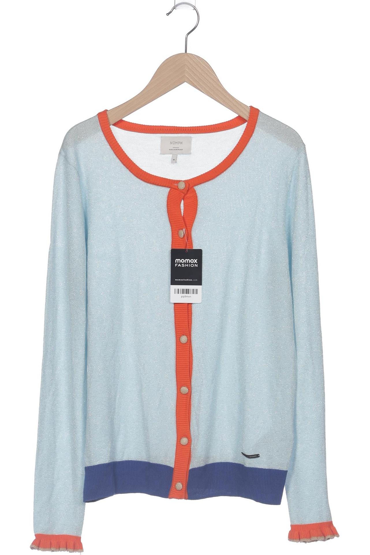

Nümph Damen Strickjacke, hellblau, Gr. 38