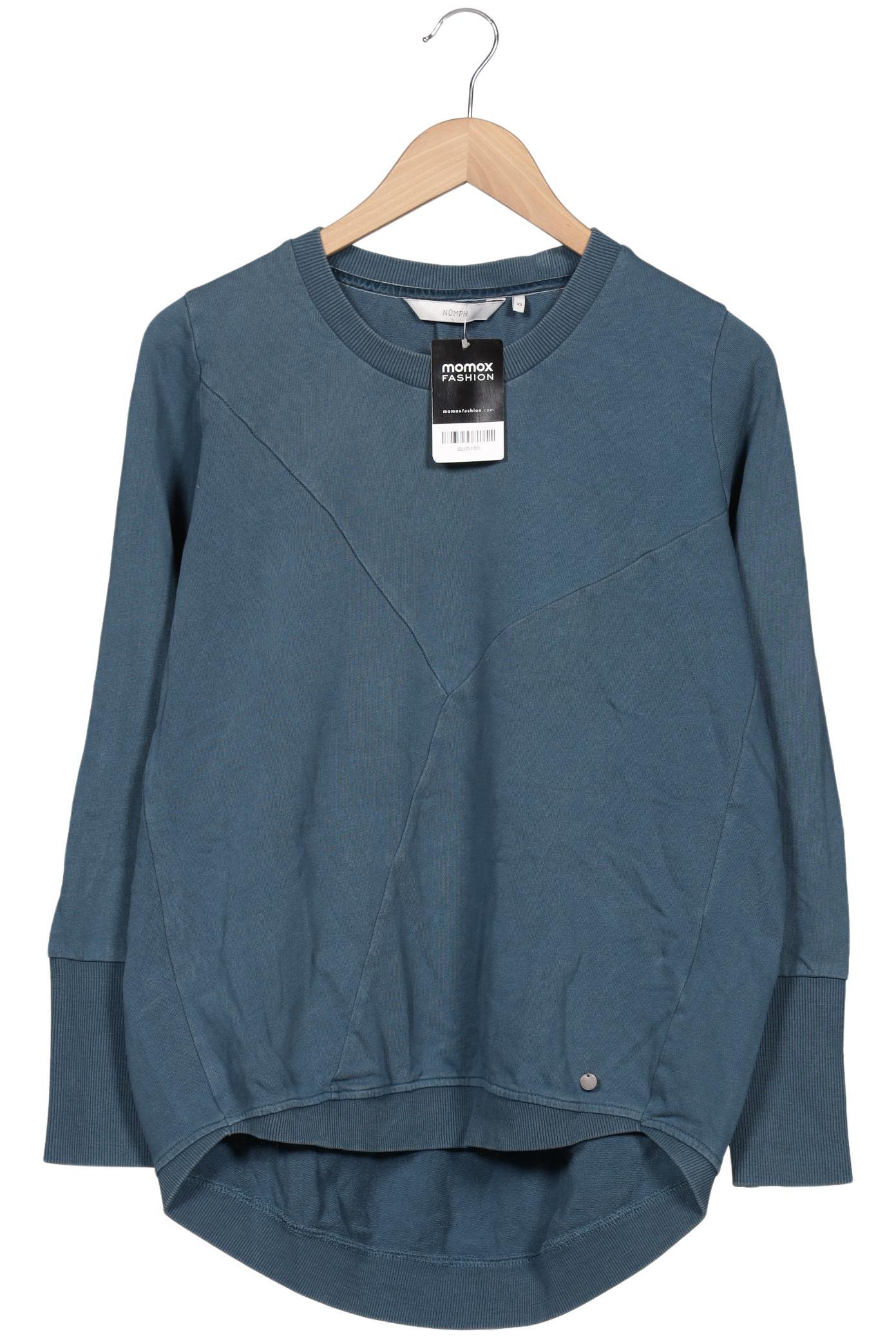 

Nümph Damen Sweatshirt, blau, Gr. 34
