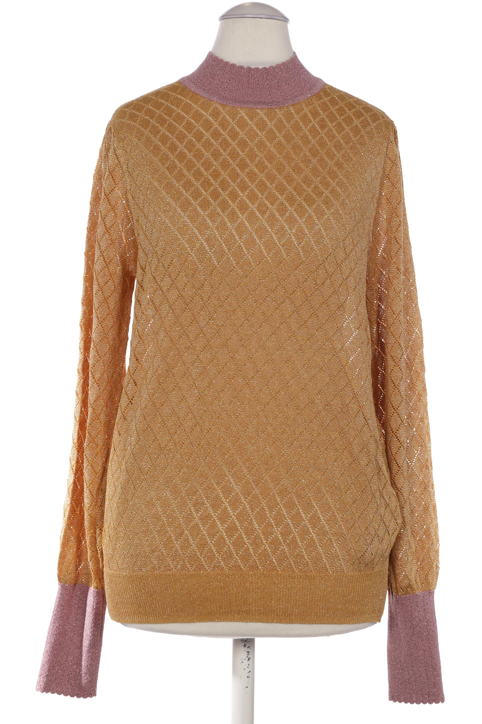 

Nümph Damen Pullover, gelb, Gr. 34