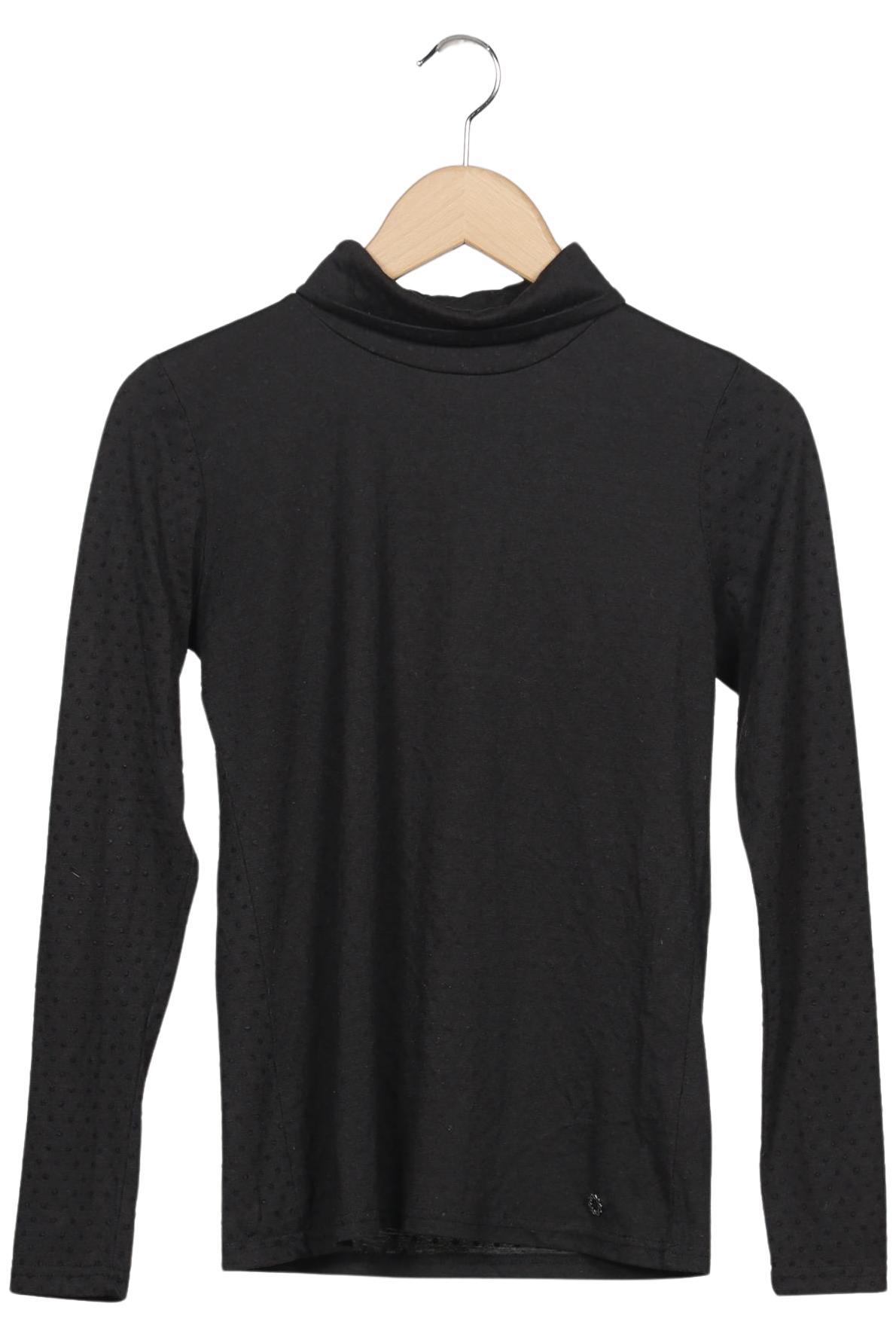 

Nümph Damen Langarmshirt, schwarz, Gr. 36