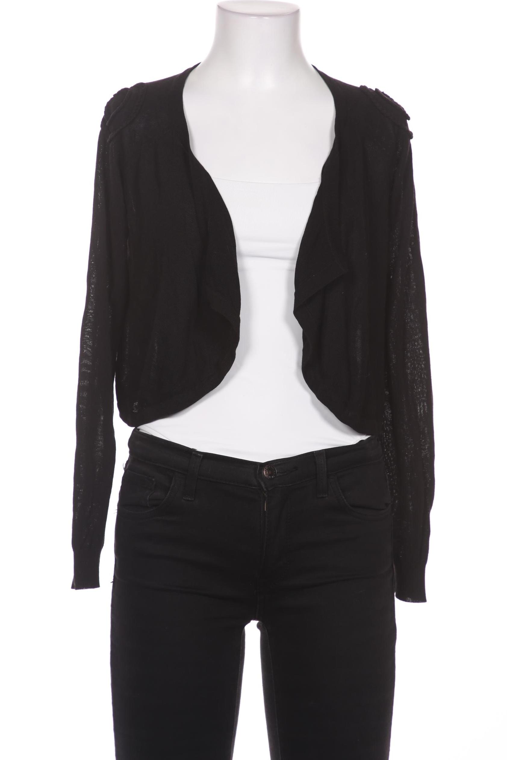 

Nümph Damen Strickjacke, schwarz, Gr. 34