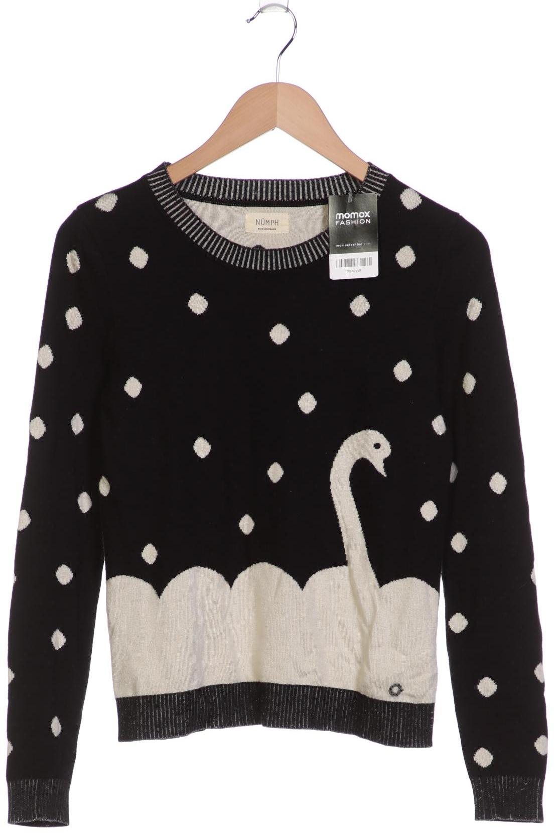 

Nümph Damen Pullover, schwarz, Gr. 34