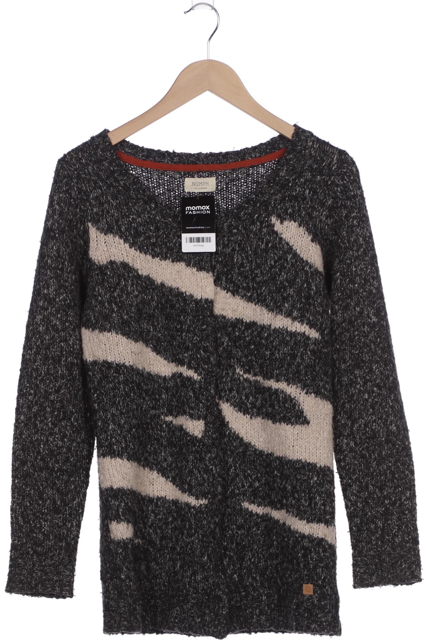 

Nümph Damen Strickjacke, grau, Gr. 38