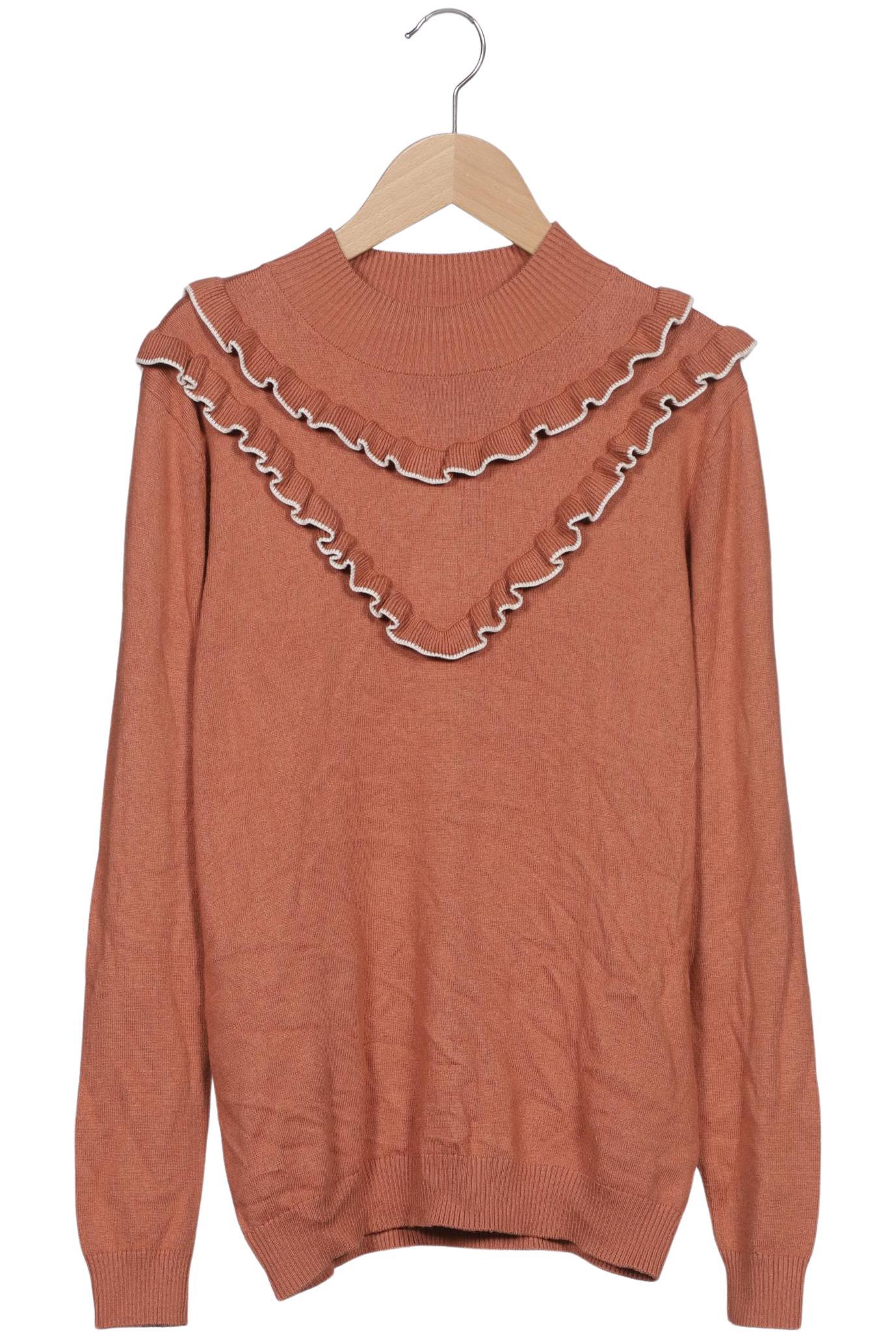 

Nümph Damen Pullover, orange, Gr. 34