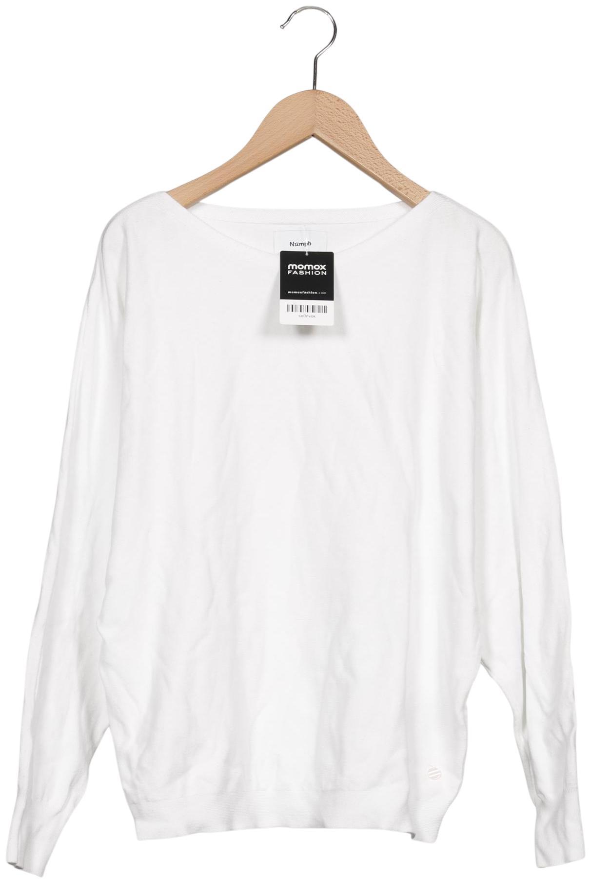 

Nümph Damen Pullover, weiß, Gr. 36