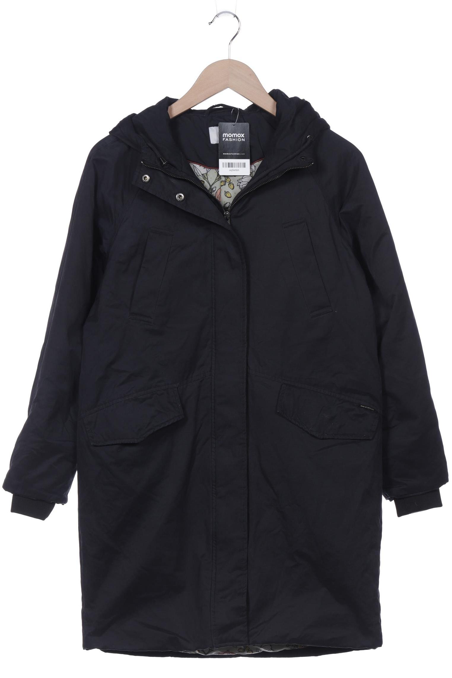 

Nümph Damen Mantel, schwarz, Gr. 34