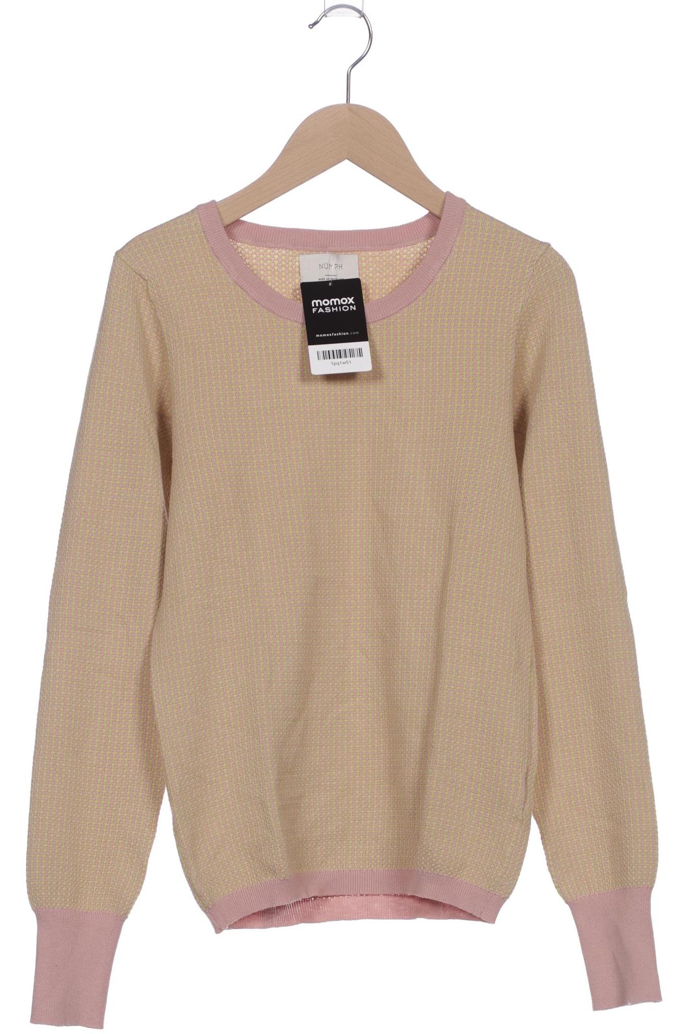 

Nümph Damen Pullover, gelb, Gr. 34