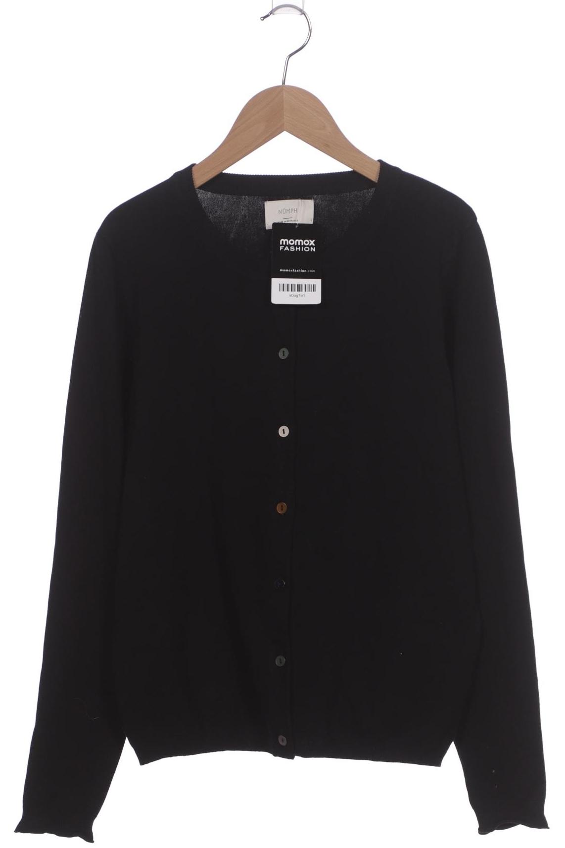 

Nümph Damen Strickjacke, schwarz, Gr. 38
