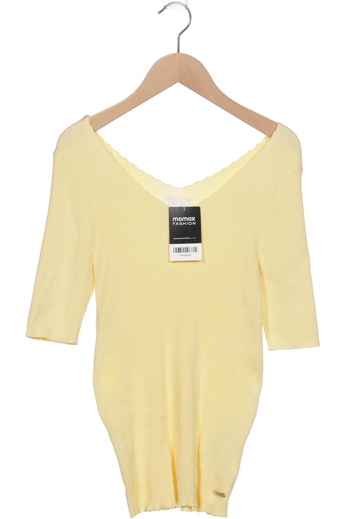 

Nümph Damen Pullover, gelb, Gr. 34