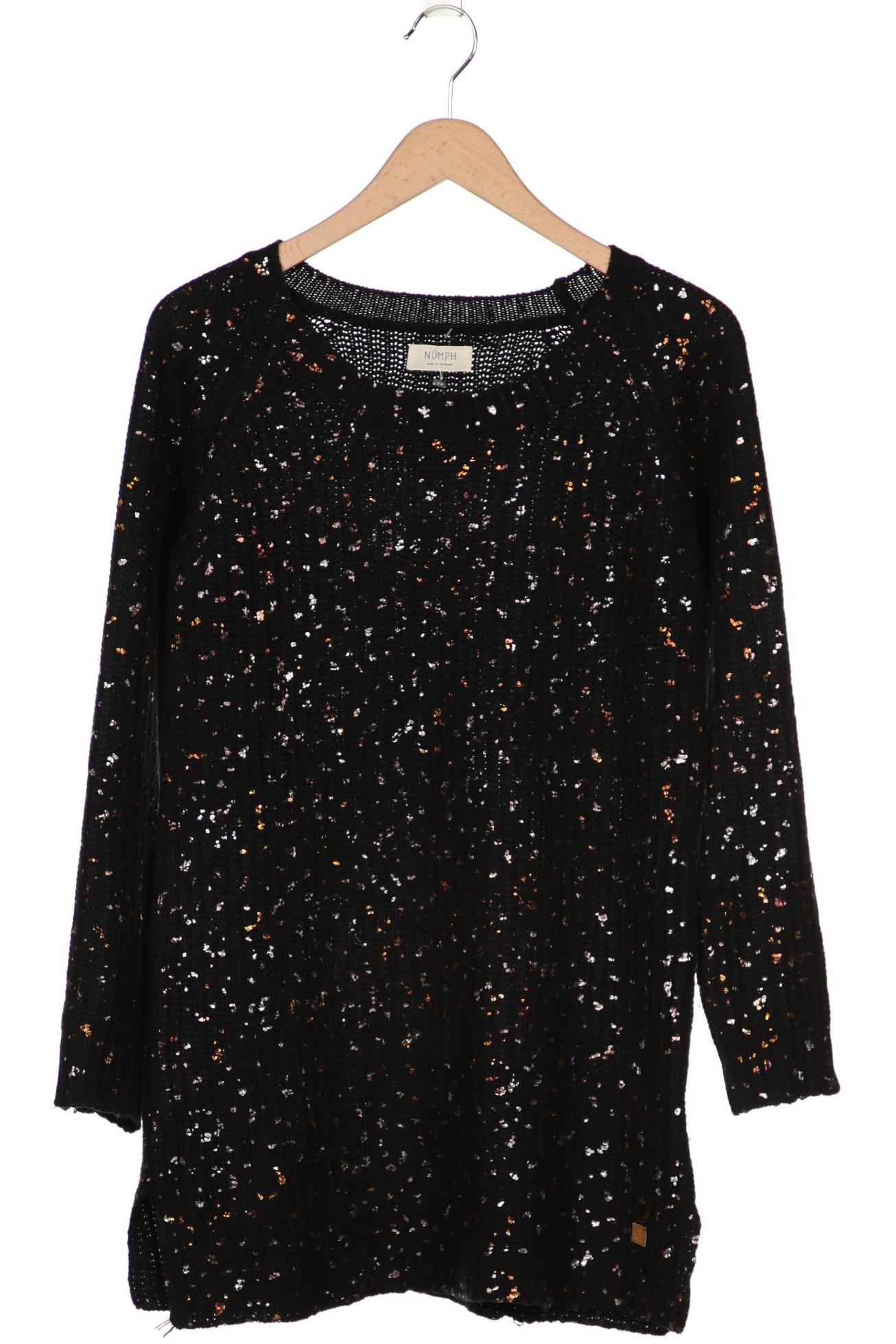 

Nümph Damen Pullover, schwarz, Gr. 42