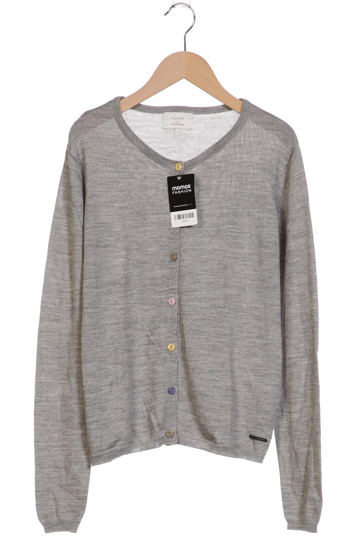 

Nümph Damen Strickjacke, grau, Gr. 42