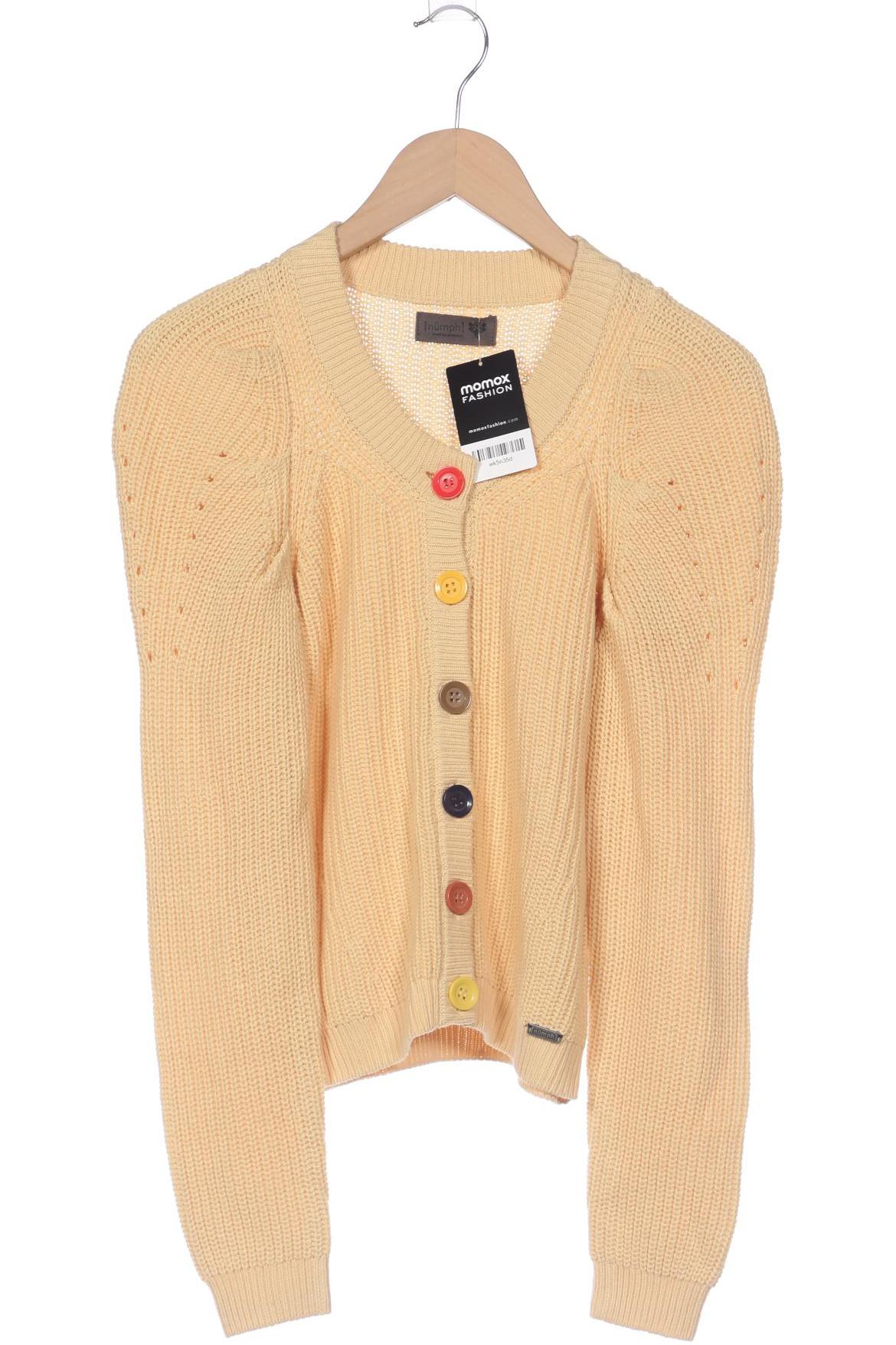 

Nümph Damen Strickjacke, orange, Gr. 36