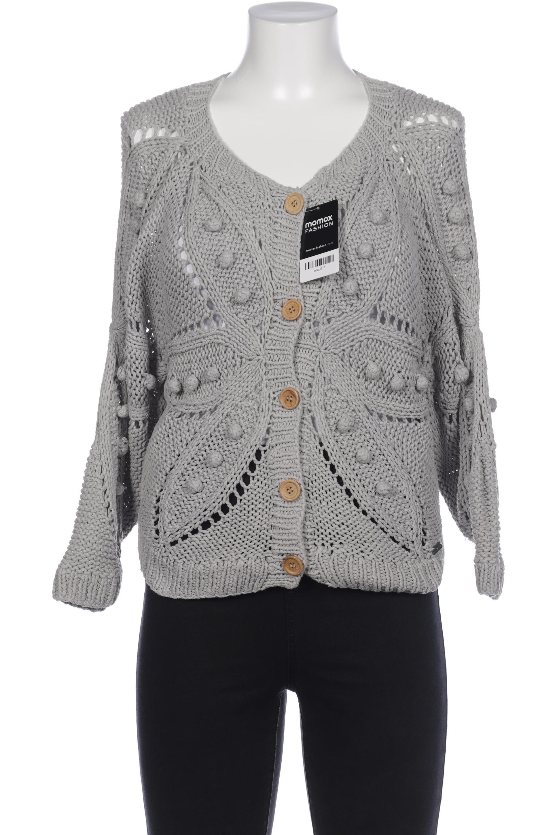 

Nümph Damen Strickjacke, grau, Gr. 42