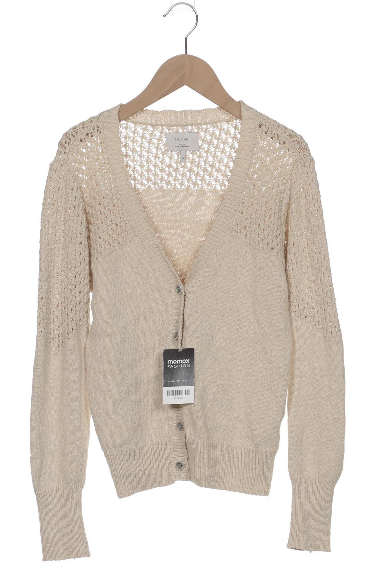 

Nümph Damen Strickjacke, beige, Gr. 34