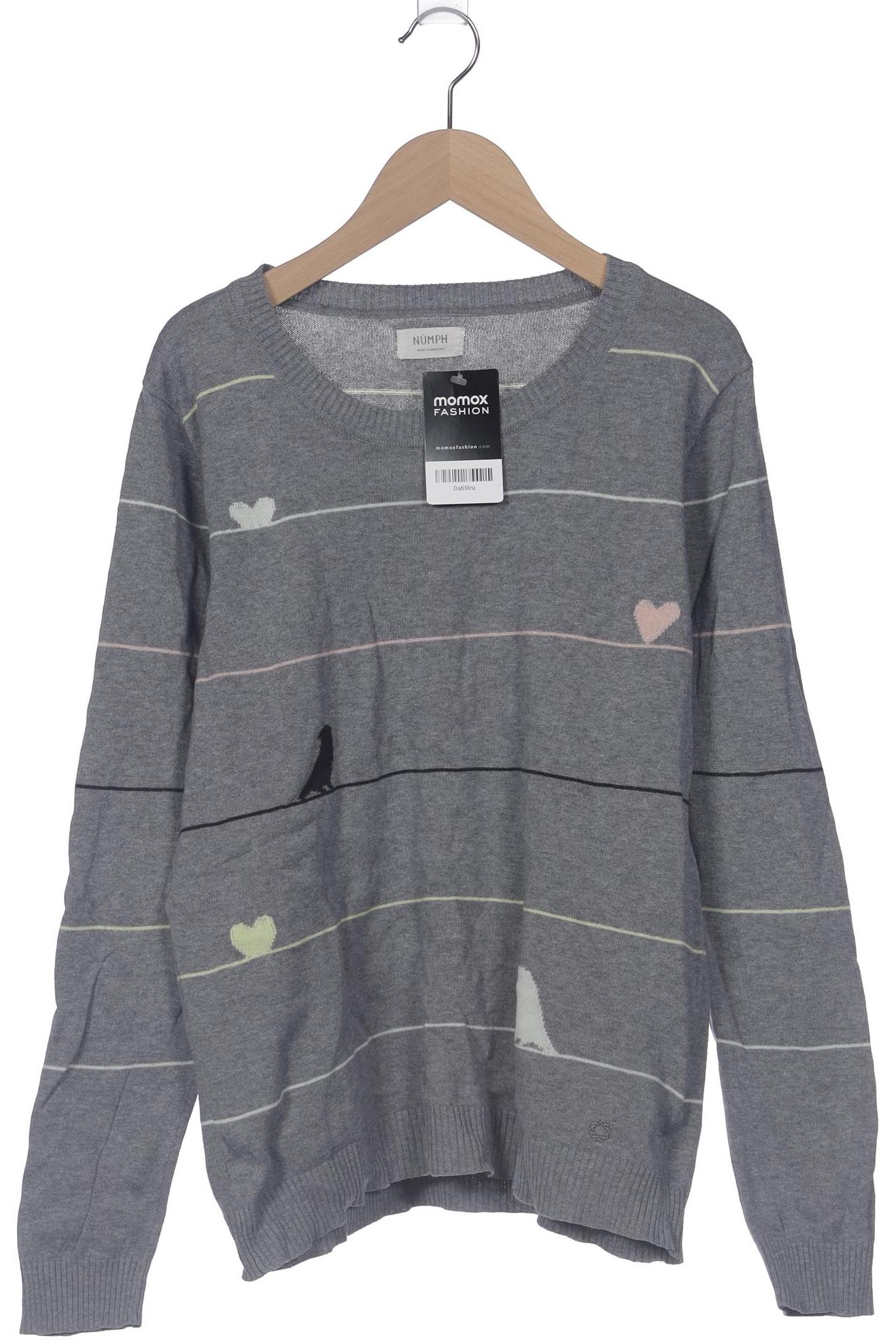 

Nümph Damen Pullover, grau, Gr. 38