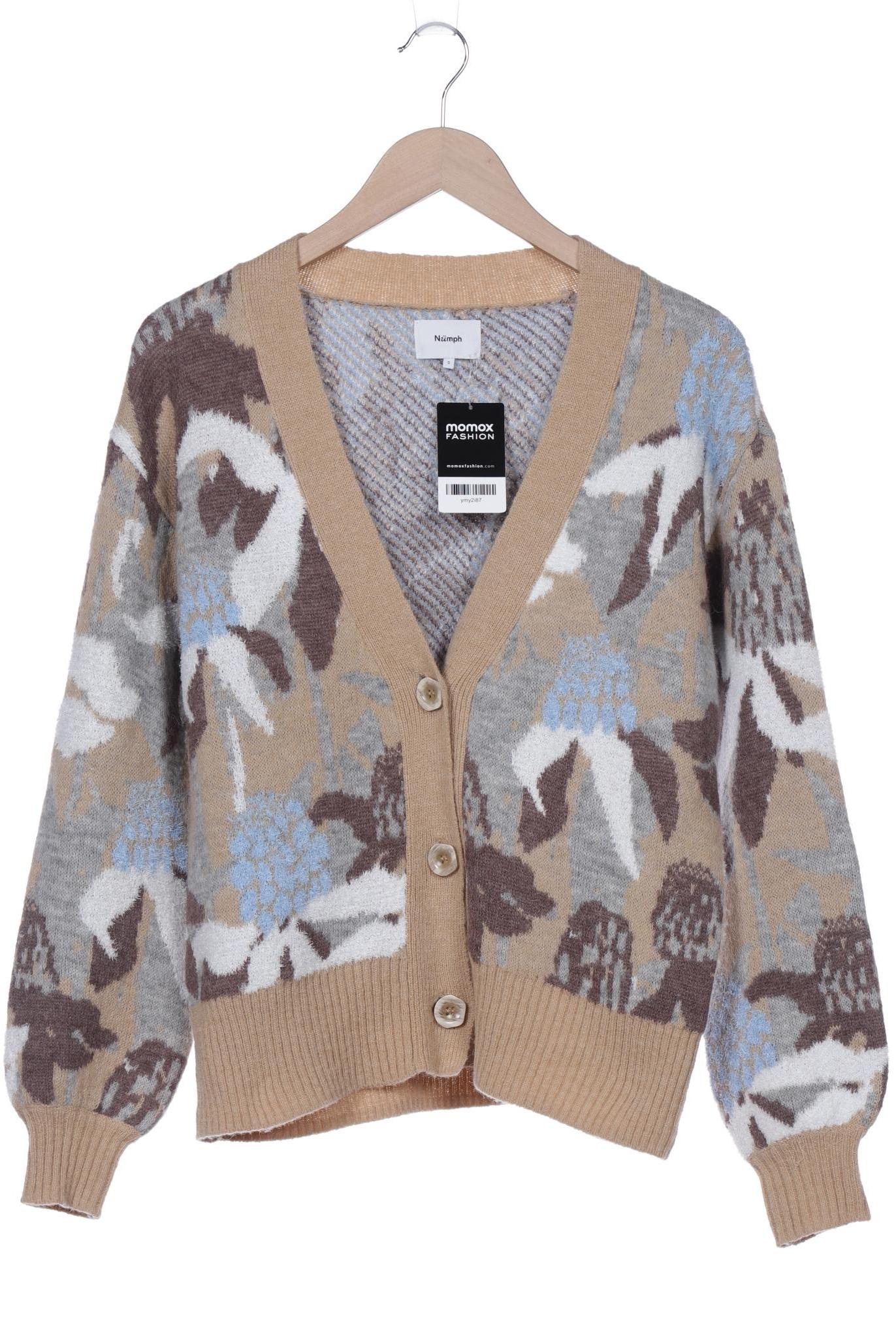 

Nümph Damen Strickjacke, beige, Gr. 36