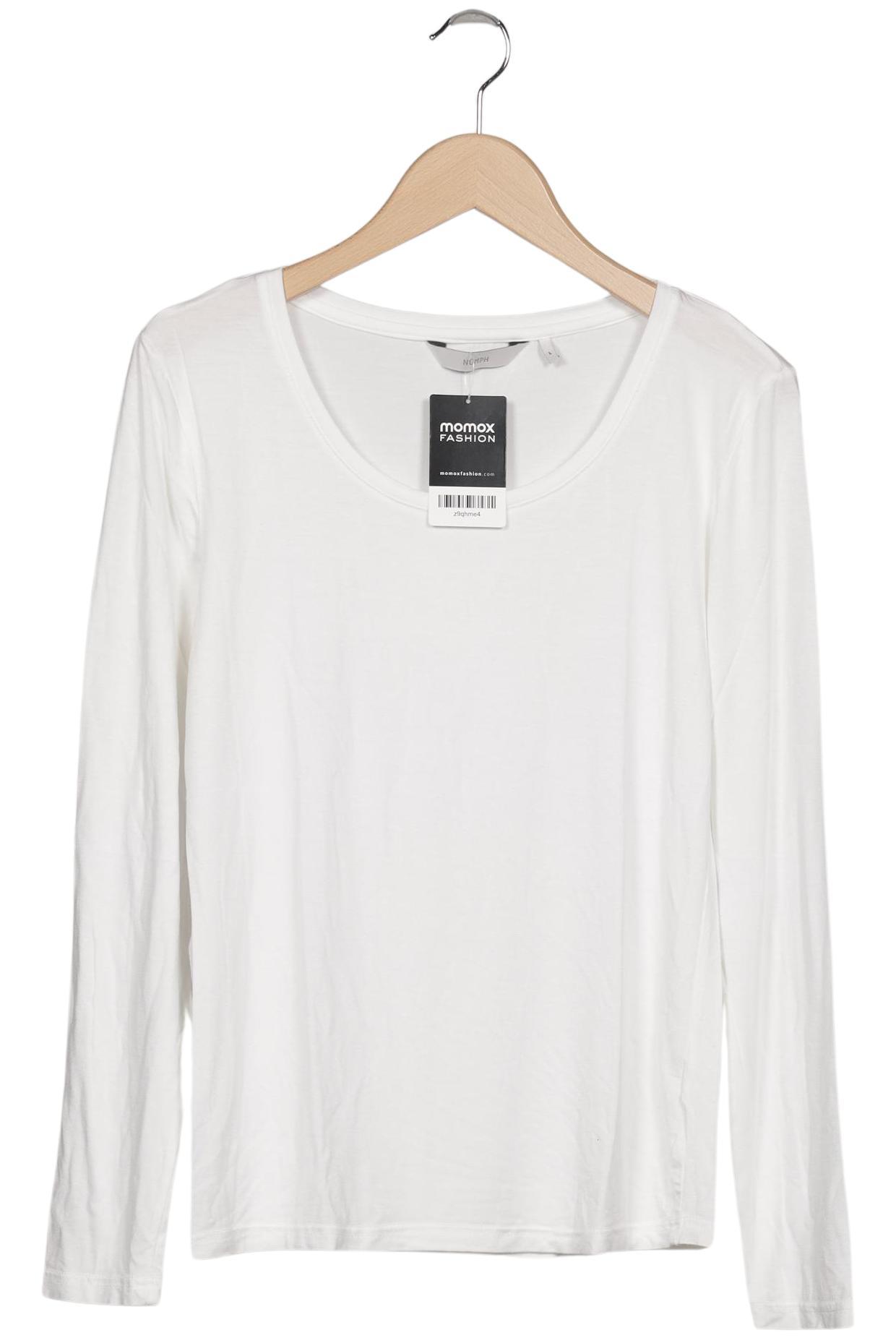 

Nümph Damen Langarmshirt, weiß, Gr. 42