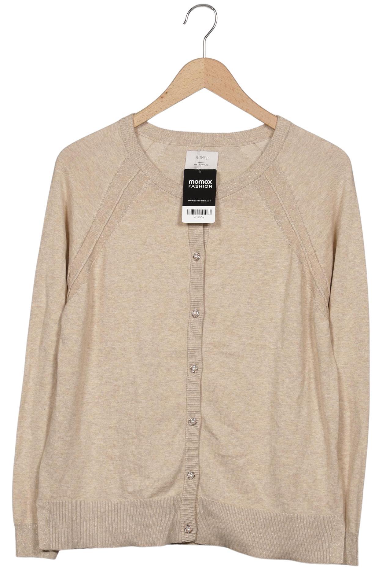 

Nümph Damen Strickjacke, beige, Gr. 44